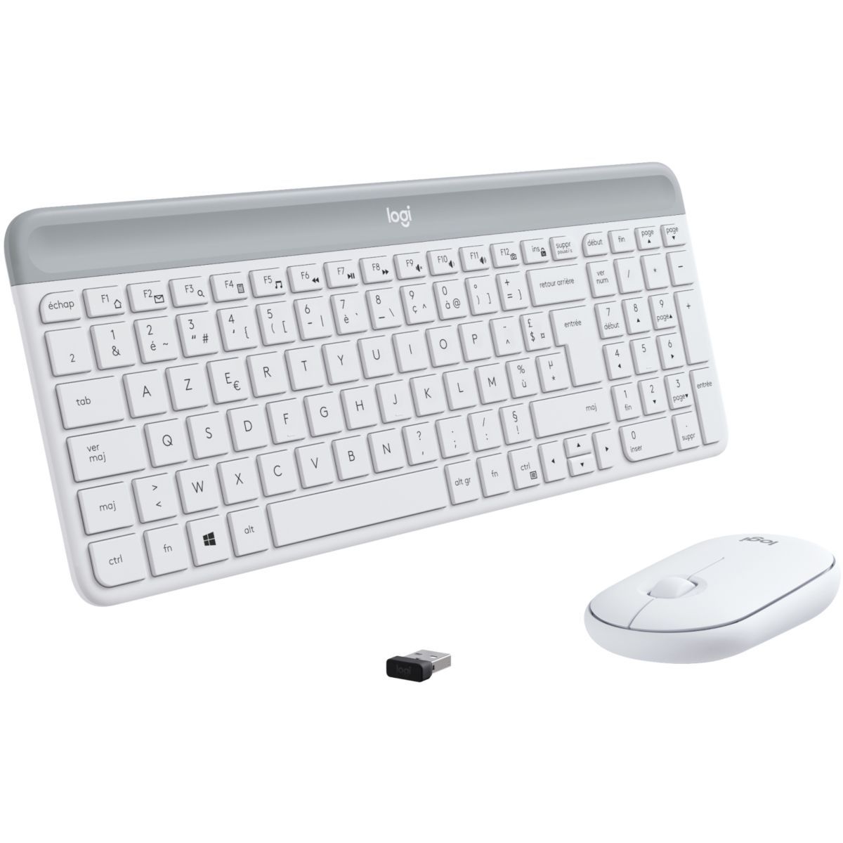 Pack clavier+souris sans fil K400 Plus LOGITECH