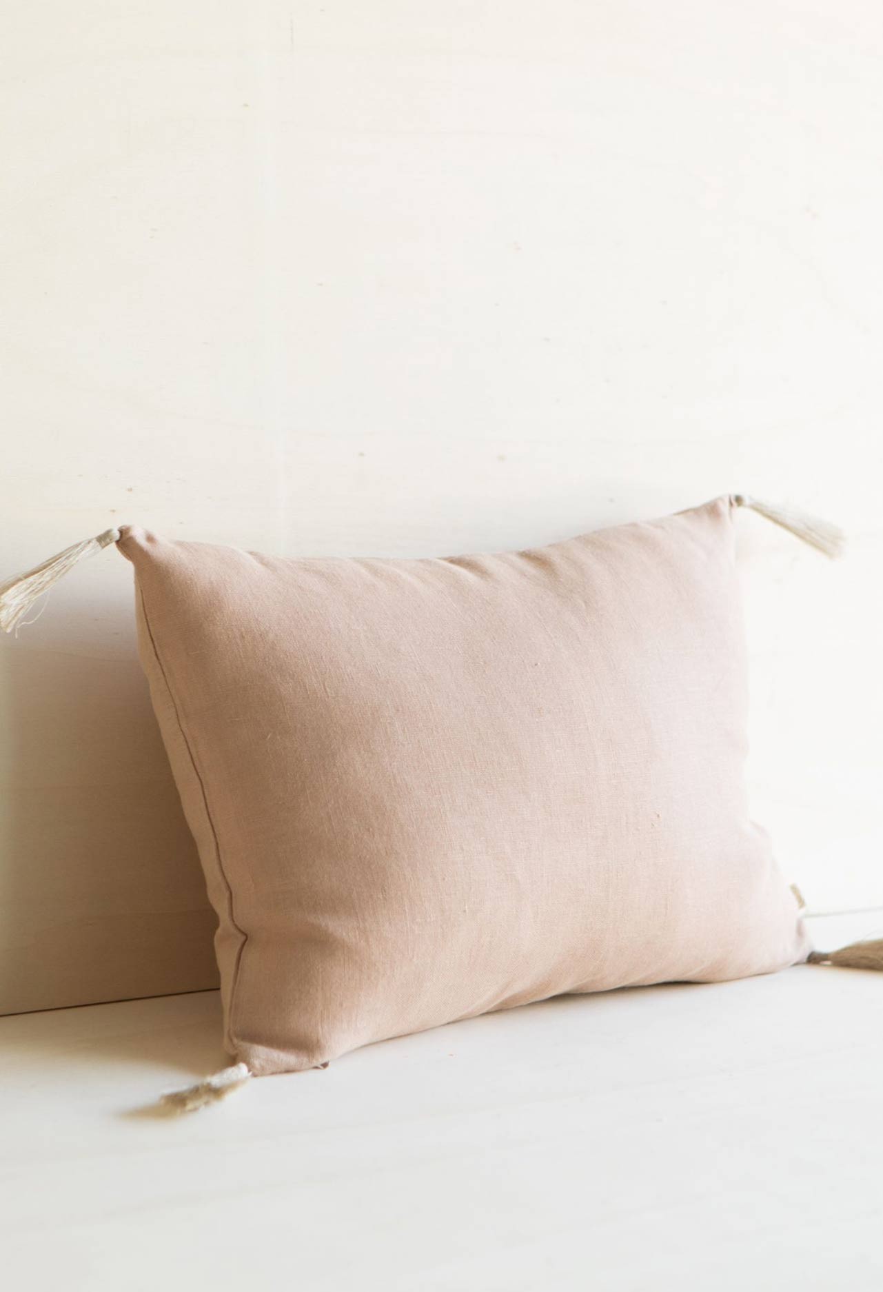 Coussin Bahia en lin lavé, GABRIELLE PARIS