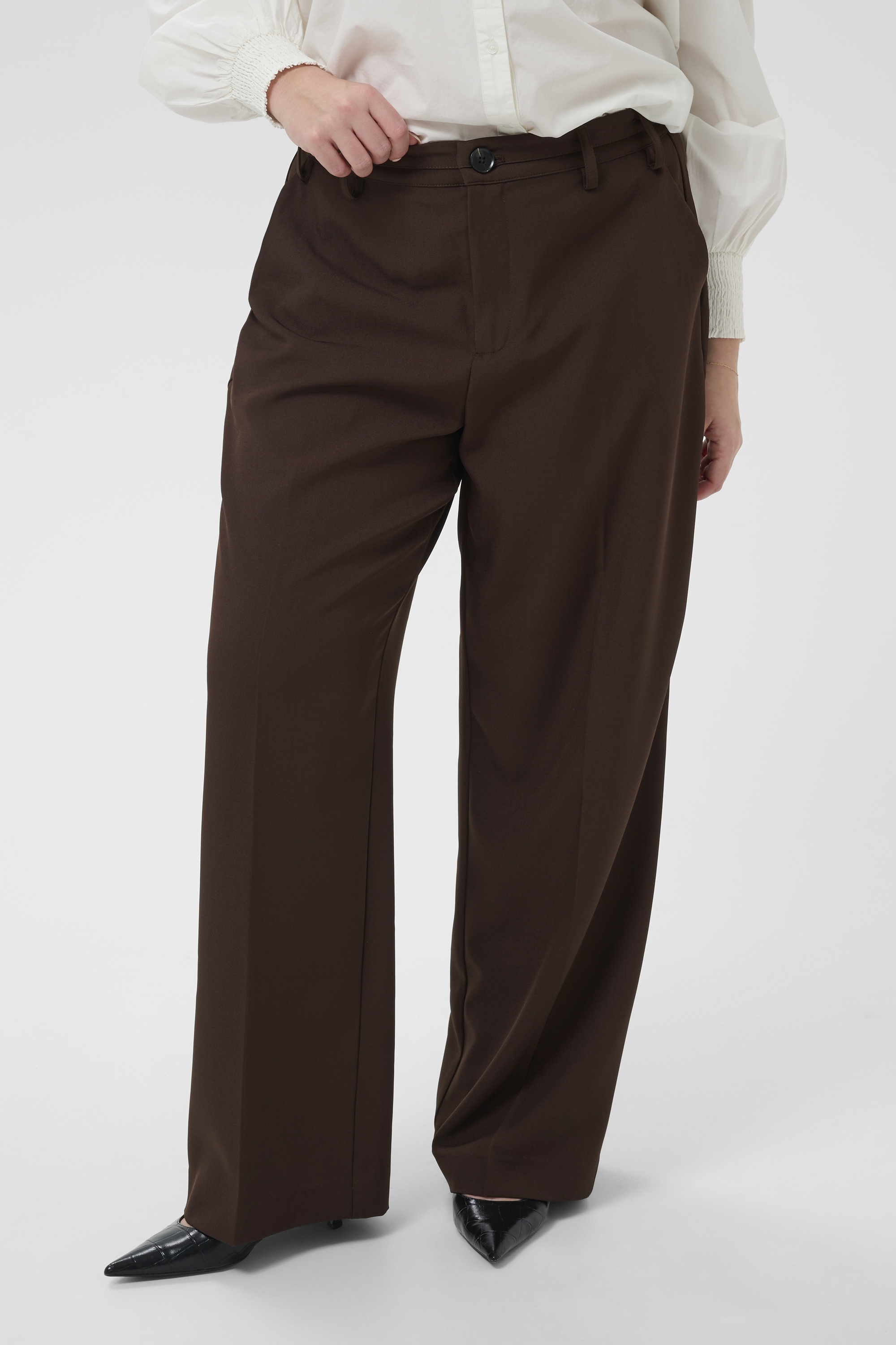 Pantalon de costume, KAFFE CURVE