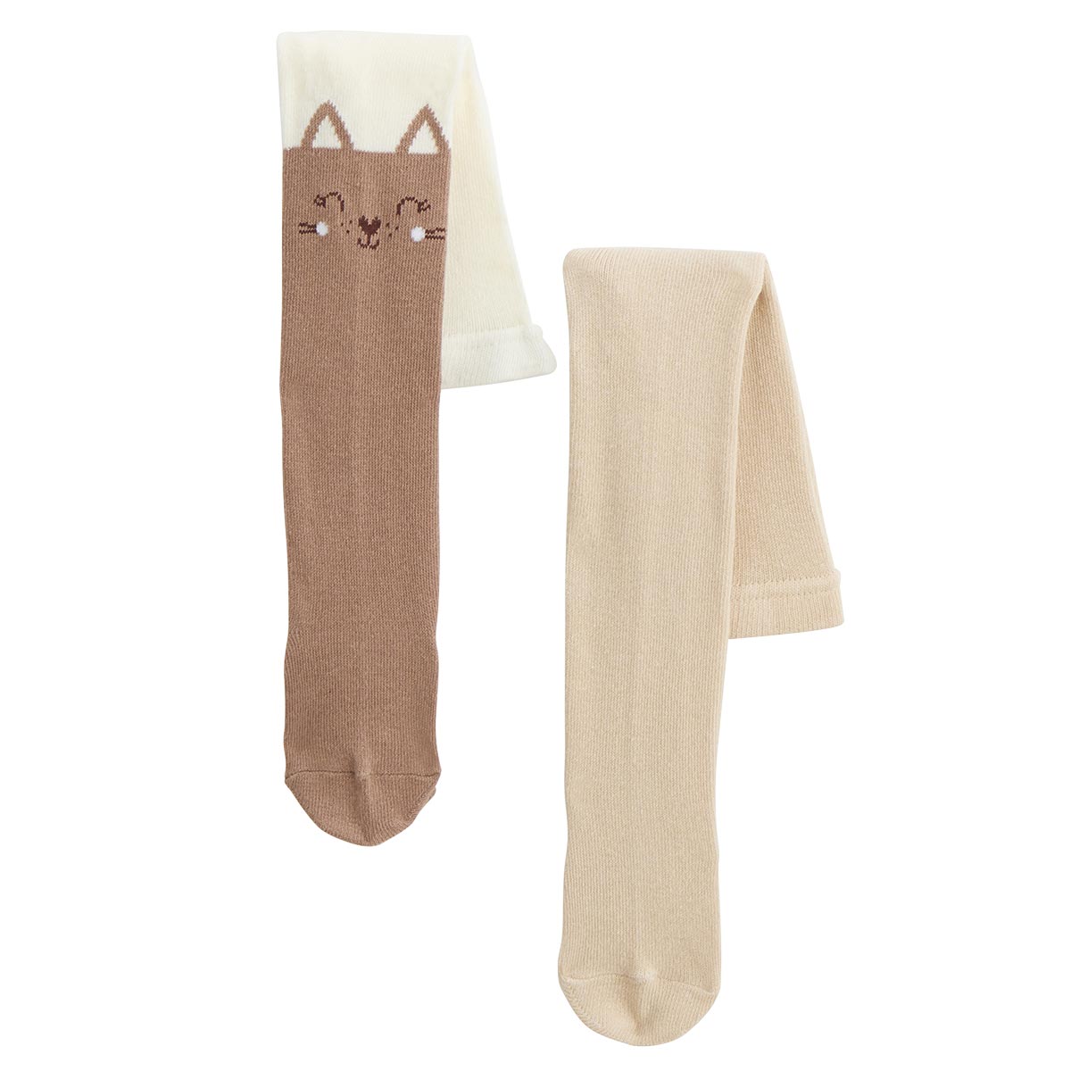 Lot de 2 paires de collants enfant Chincha, PETIT BEGUIN