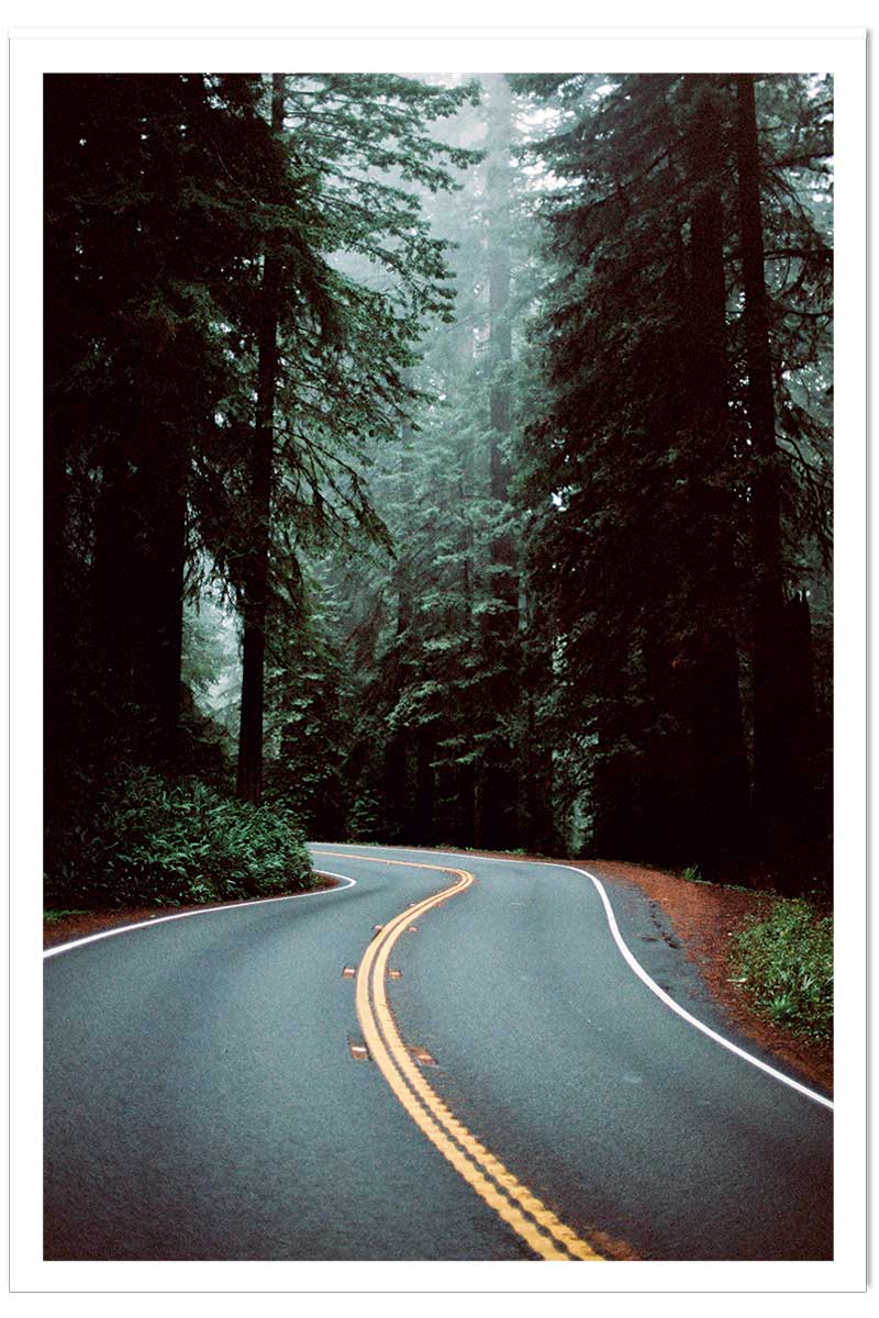 Poster photo paysage montagne ""oregon"", HEXOA