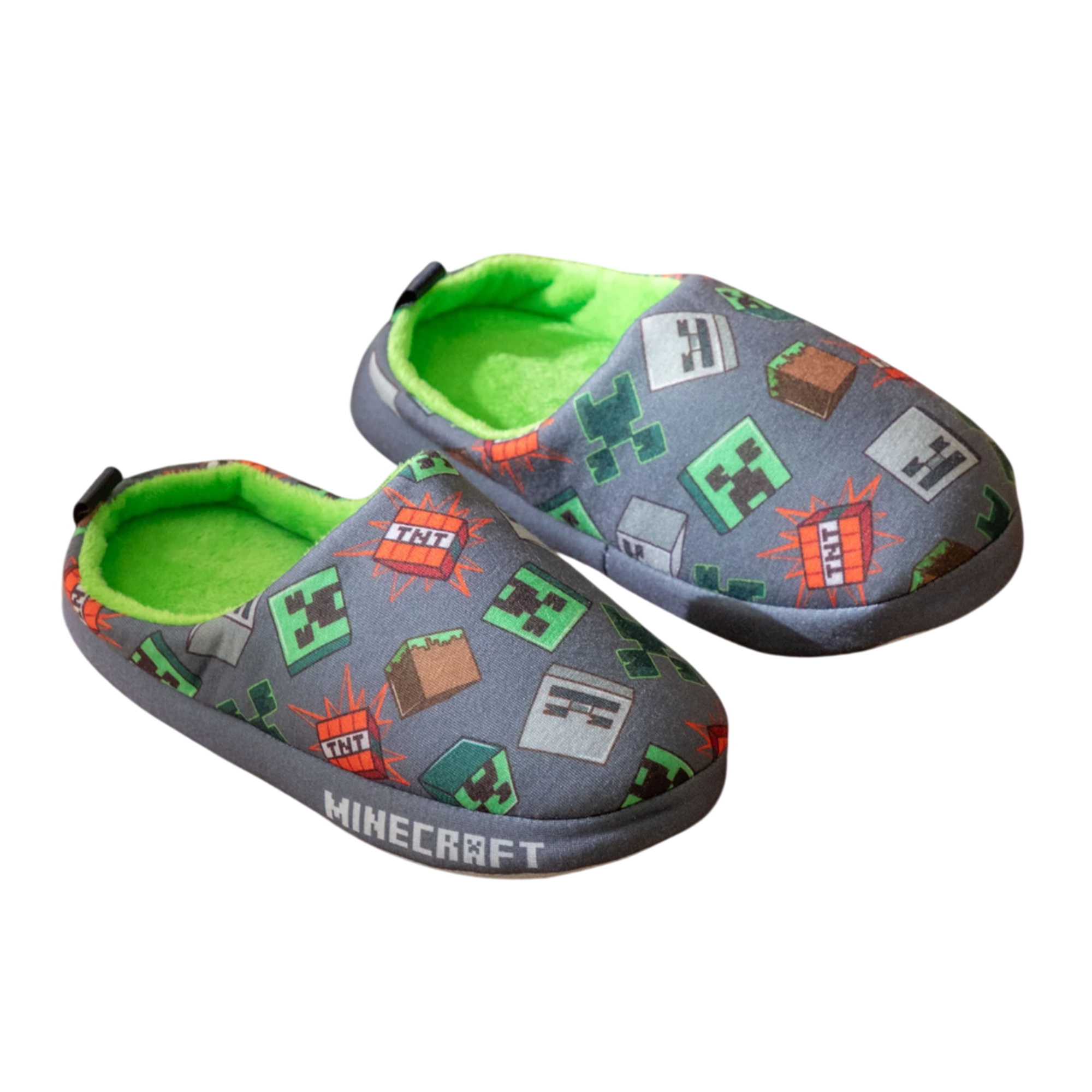 Chaussons motif/style personnages, MINECRAFT
