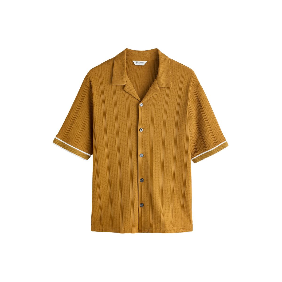 Chemise en jersey à manches courtes et liseré, NEXT