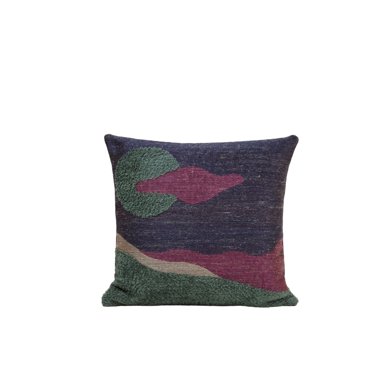 housse de coussin en Paysage en jacquard POSTCARDS, MADURA
