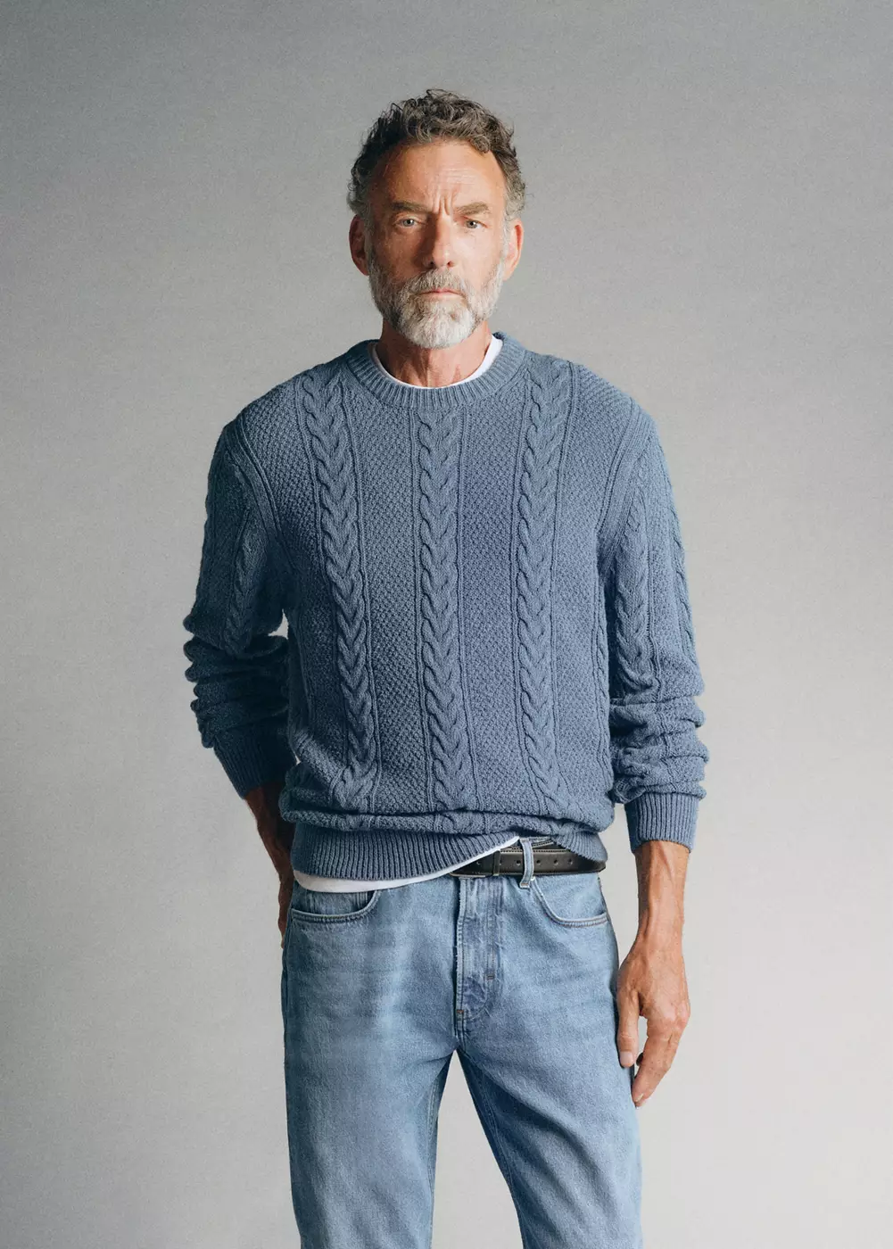 SWEATER CABLE, MANGO MAN