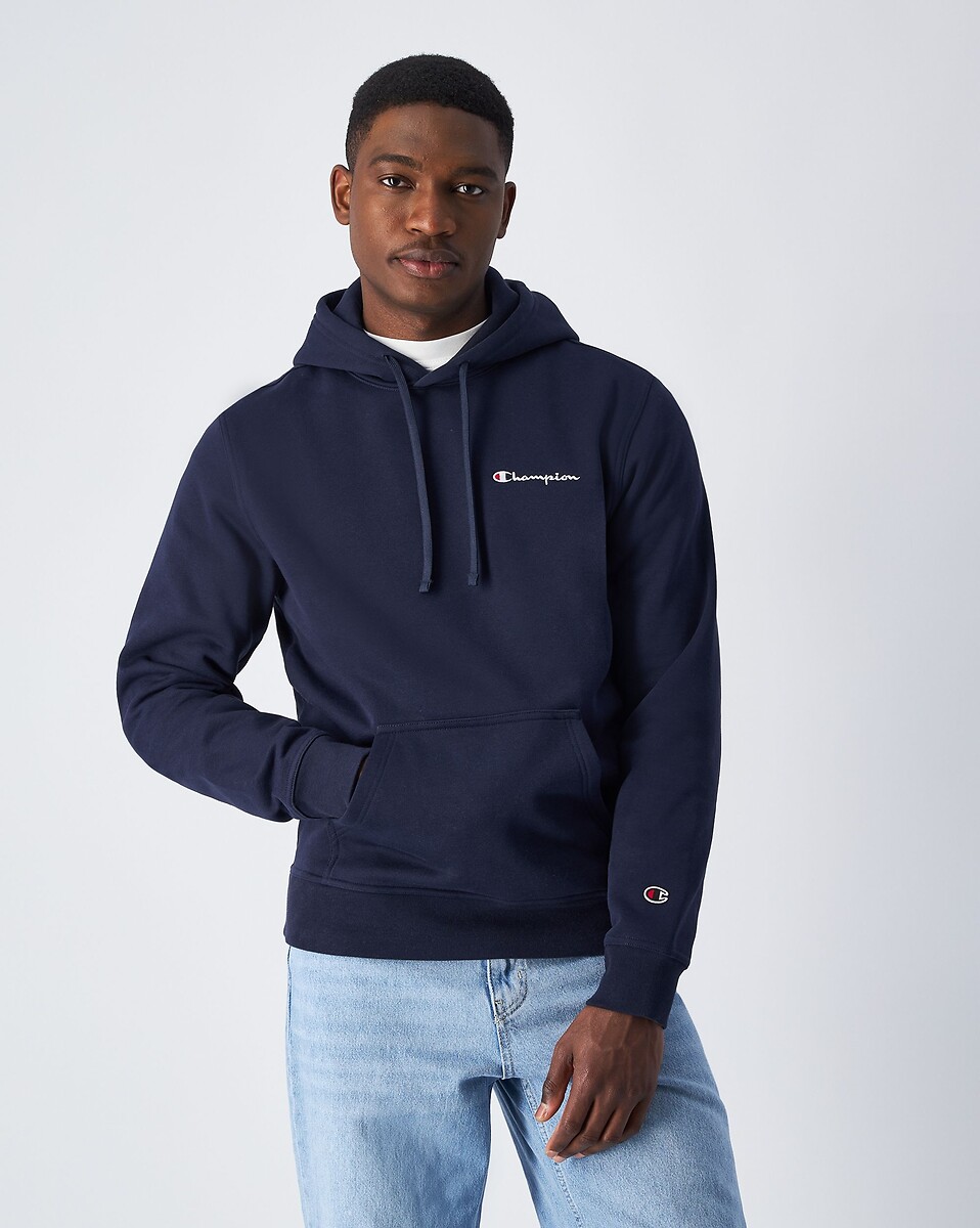 Sweat à capuche avec petit logo