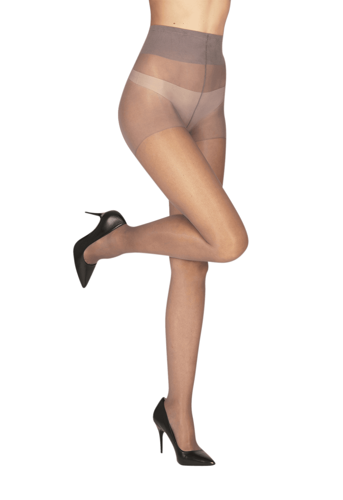 Collants d'été Ultra transparents de 15 Denier, collants noirs en Nylon pour femmes hautes, bas