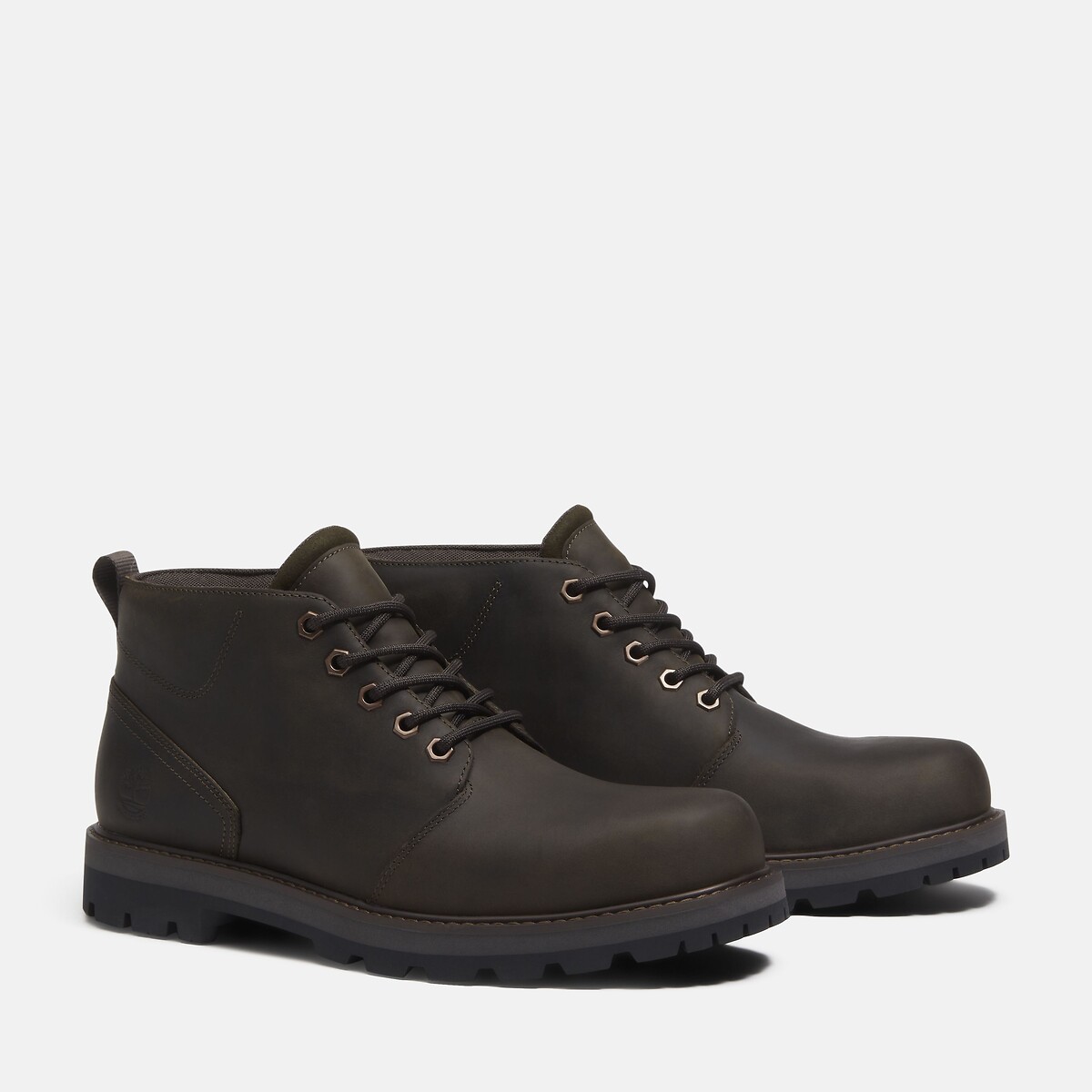 Bottines à lacets en cuir BRITTON ROAD MID LACE CHUKKA, TIMBERLAND