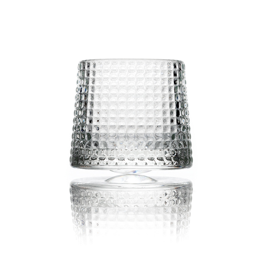 Lot de 4 verres à whisky, BLOSSOM, LA ROCHERE