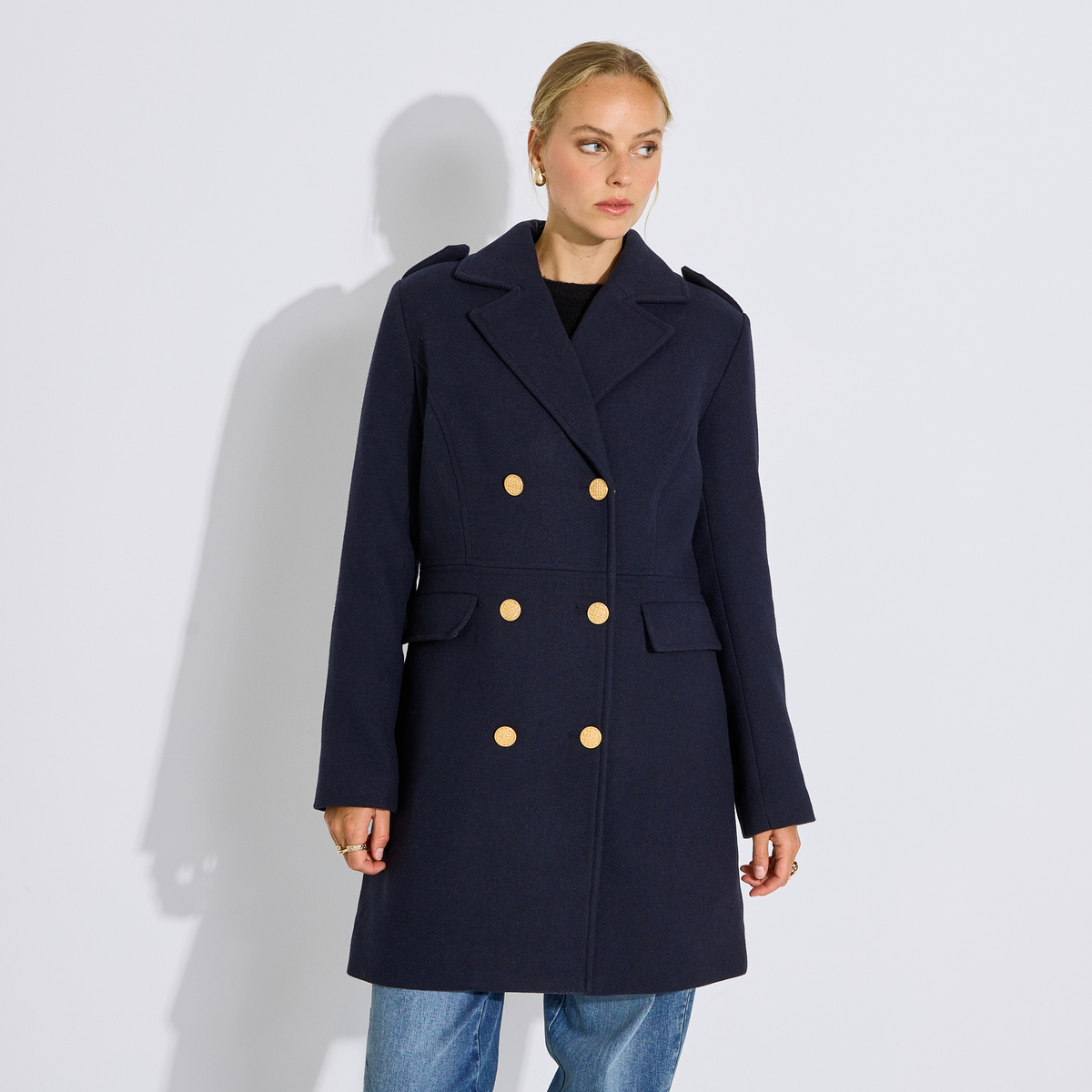 Manteau caban officier, GRAIN DE MALICE