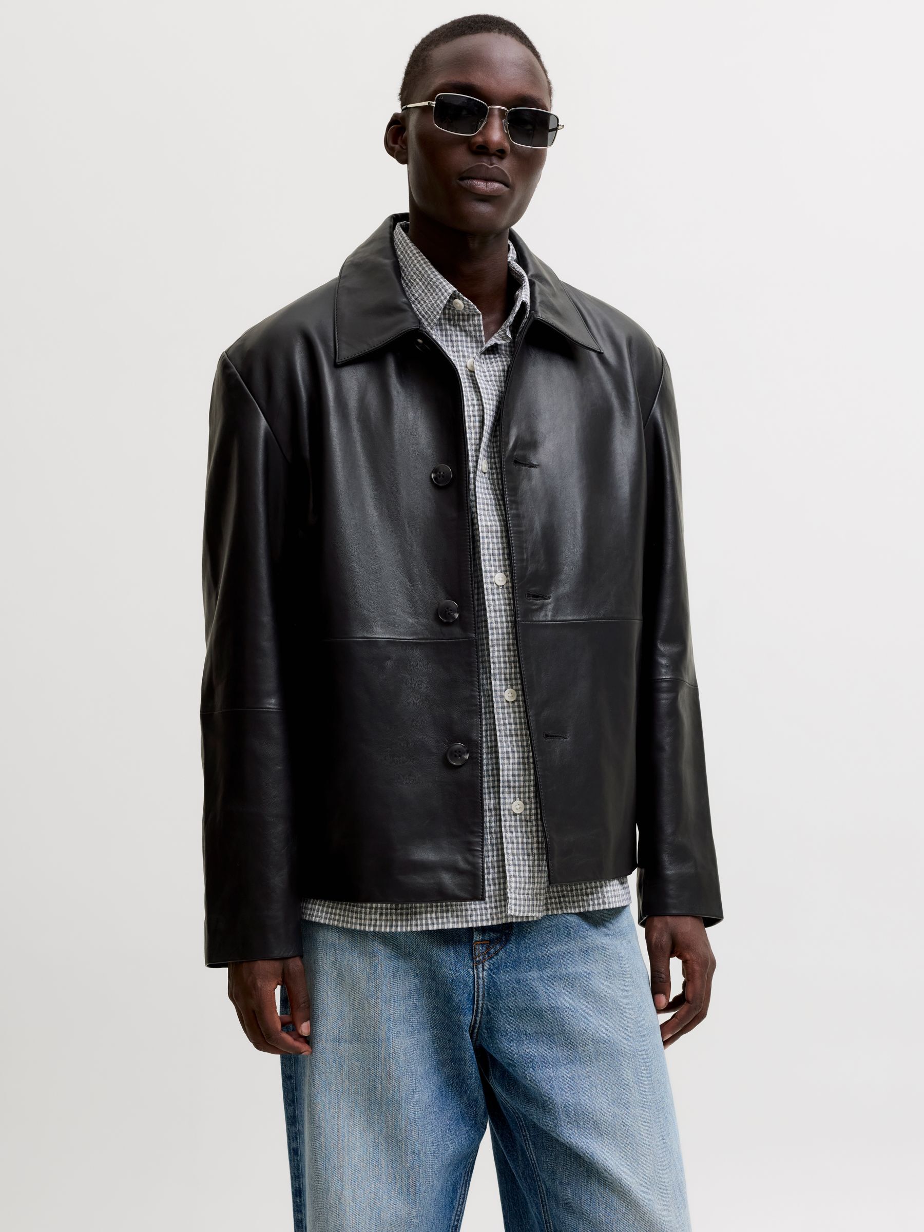 Veste En Cuir, JACK & JONES