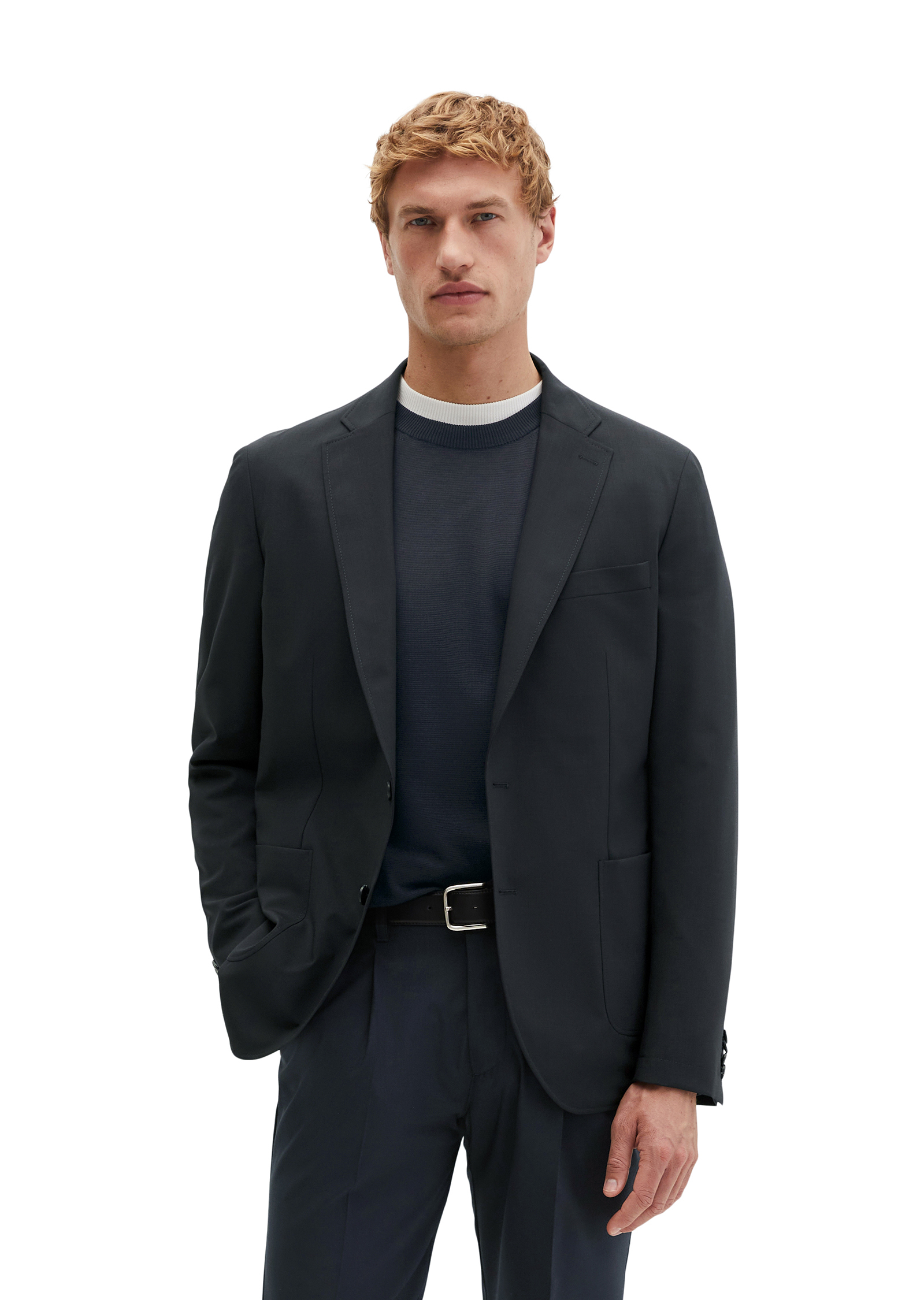 Veste Travel Collection en Tech Wool Blend léger, MARC O'POLO