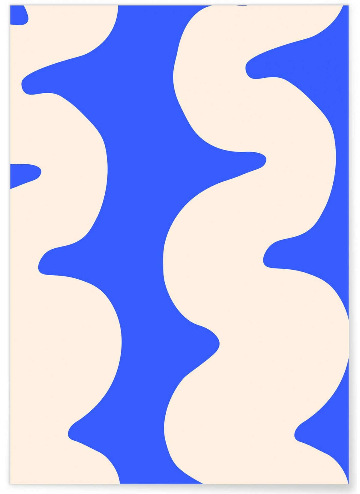 Affiche Wave Bleue, L'AFFICHERIE