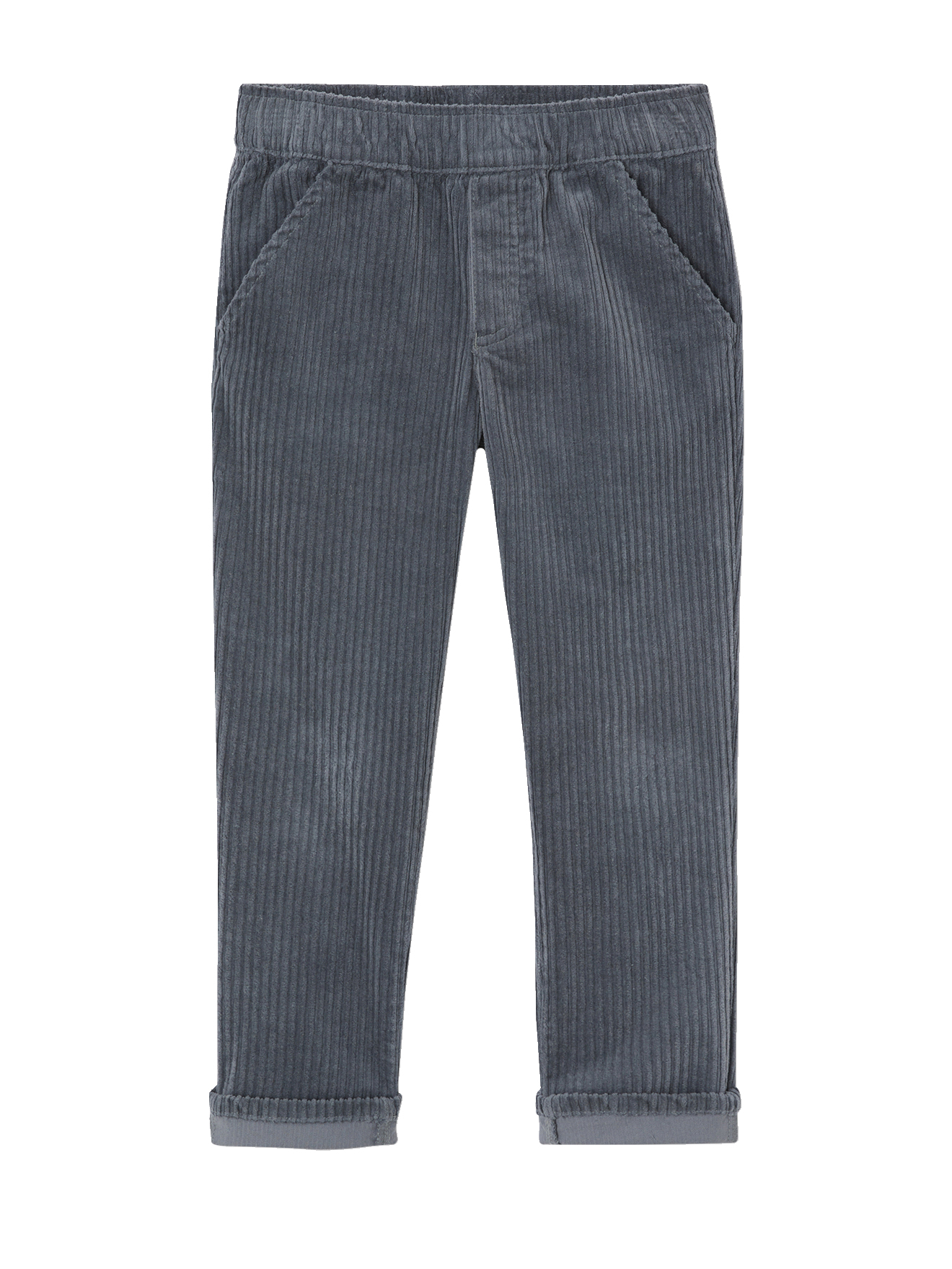 Pantalon en velours côtelé facile à enfiler, VERTBAUDET