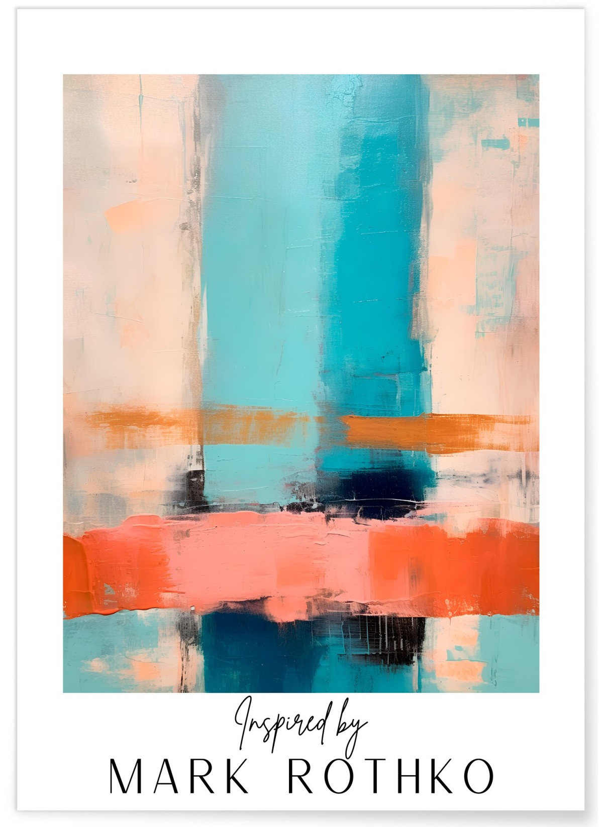 Affiche Mark Rothko n°9, L'AFFICHERIE