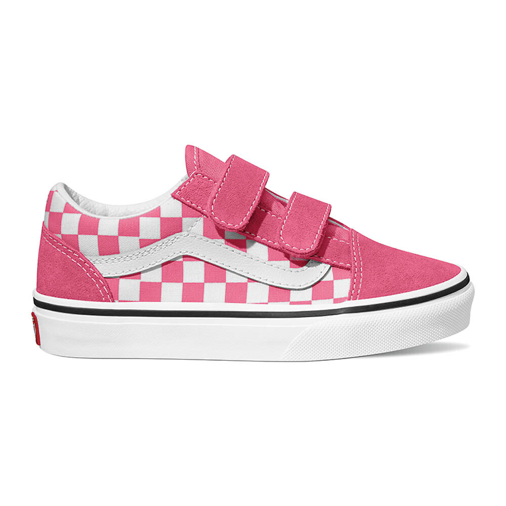 Kids old skool trainers with touch n close fastening Vans La Redoute