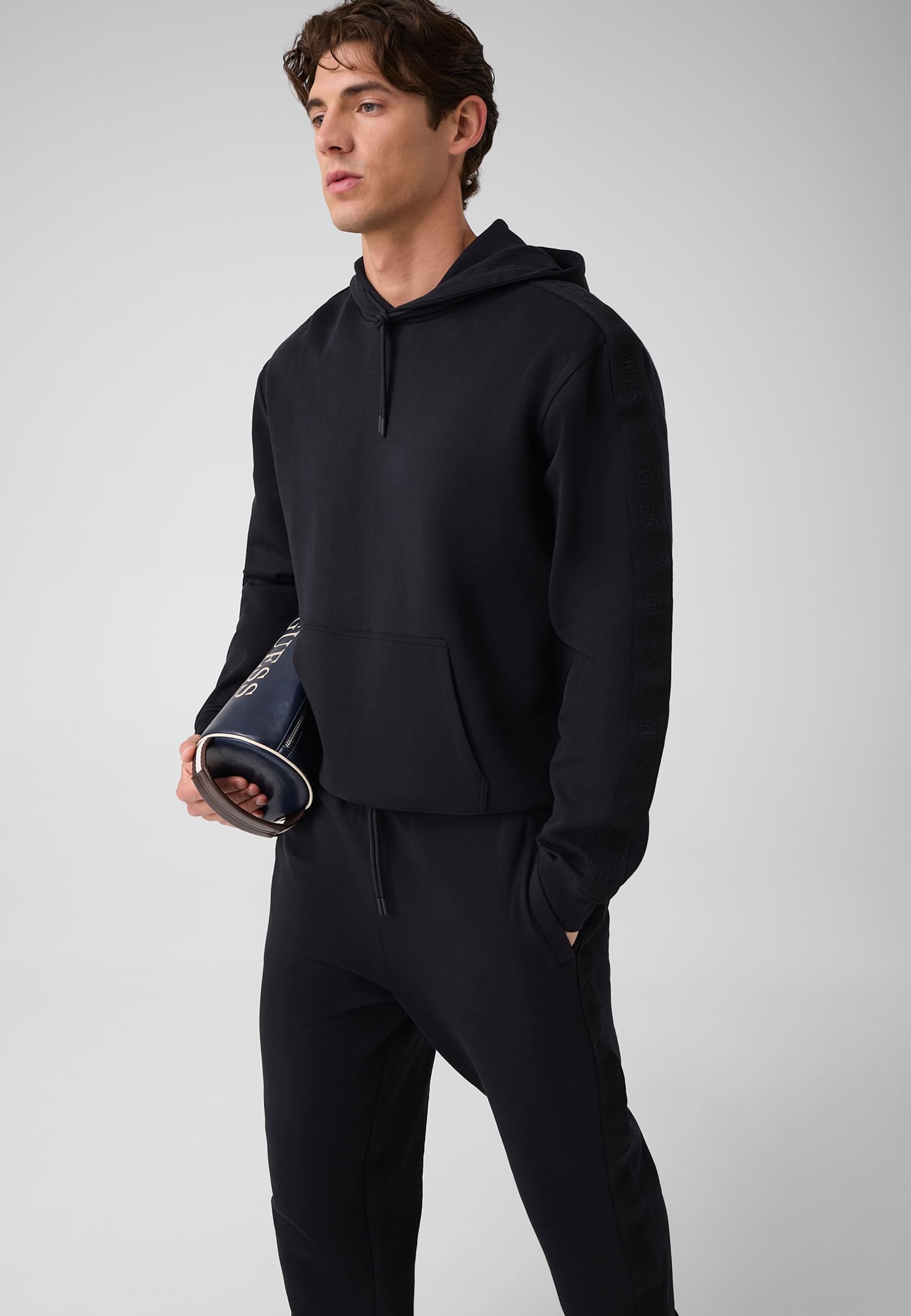 Sweatshirt Avec Bandes Latérales, GUESS