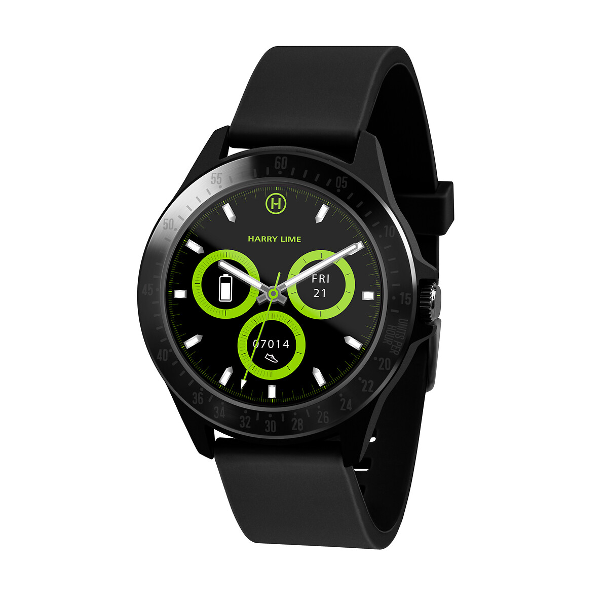 Smart sale watch black