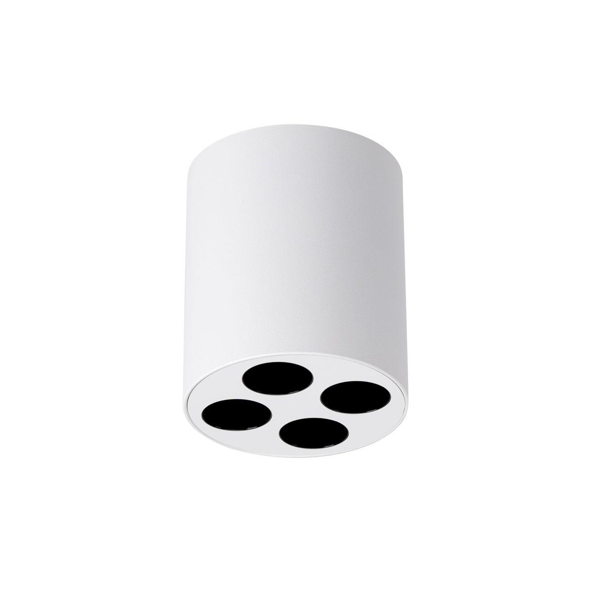 Plafonnier Aluminium Blanc LED 4 Zoe, EDEN