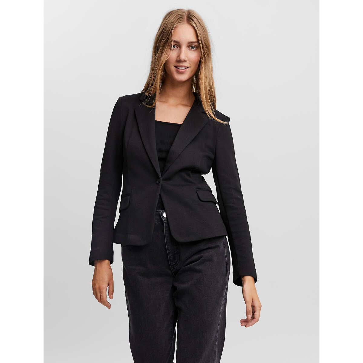 Blazer coupe droite