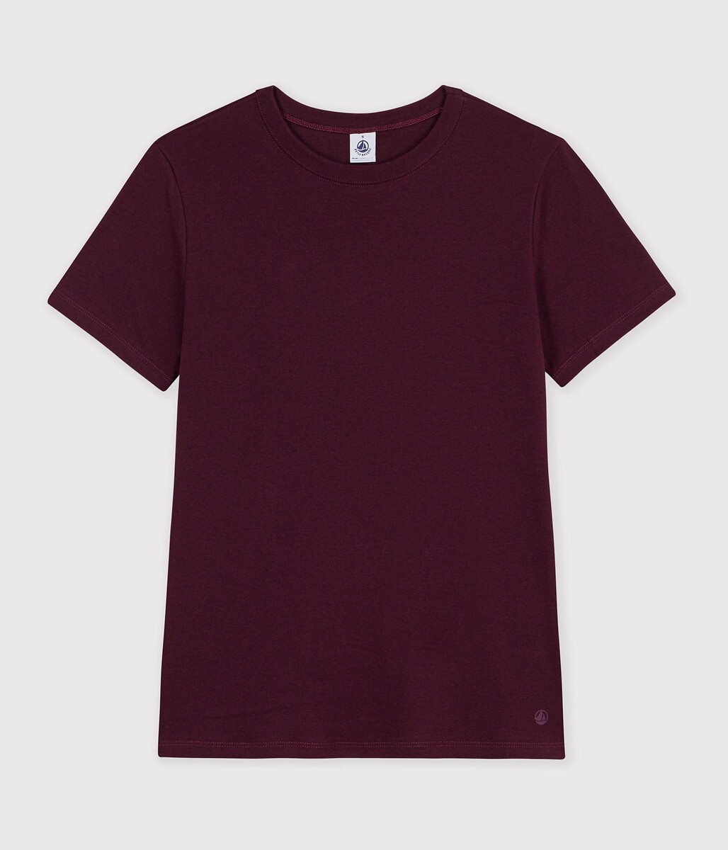 T-shirt col rond, manches courtes, PETIT BATEAU