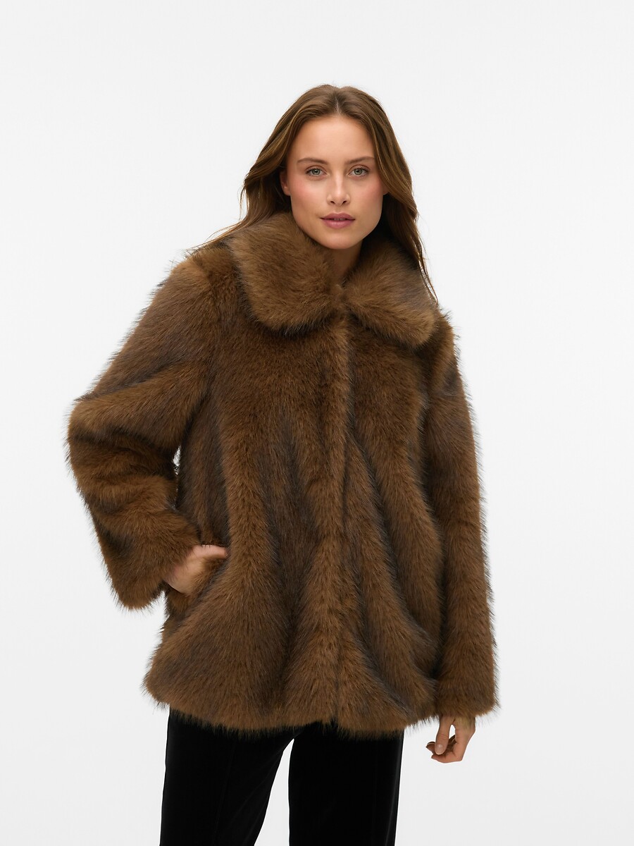 Faux Fur Coat, VERO MODA
