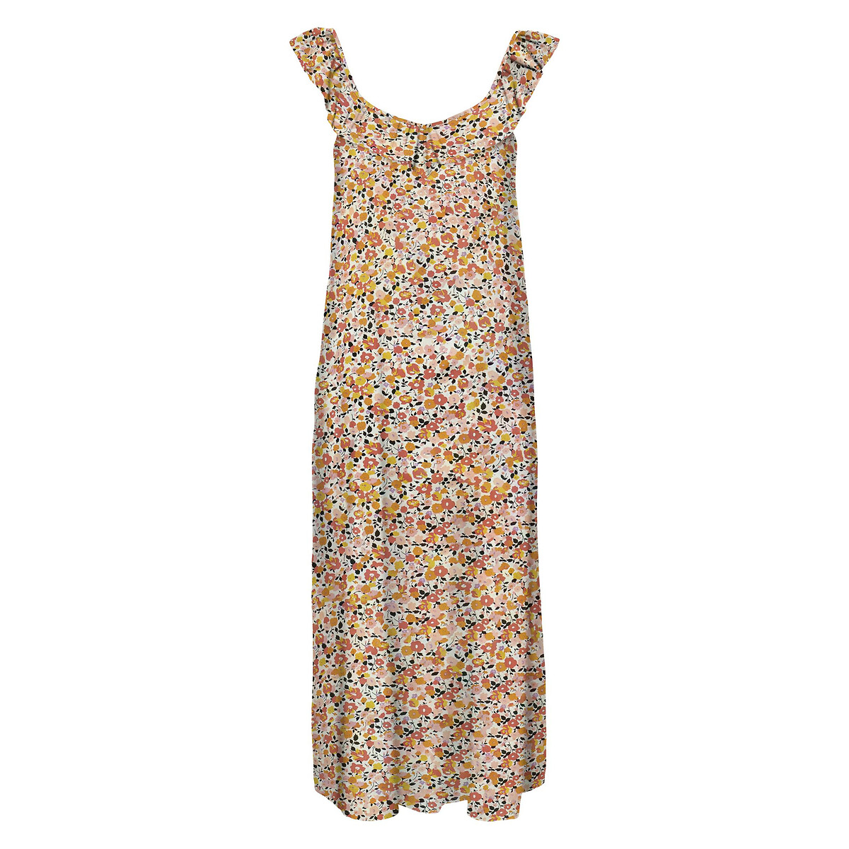 printed sleeveless dress