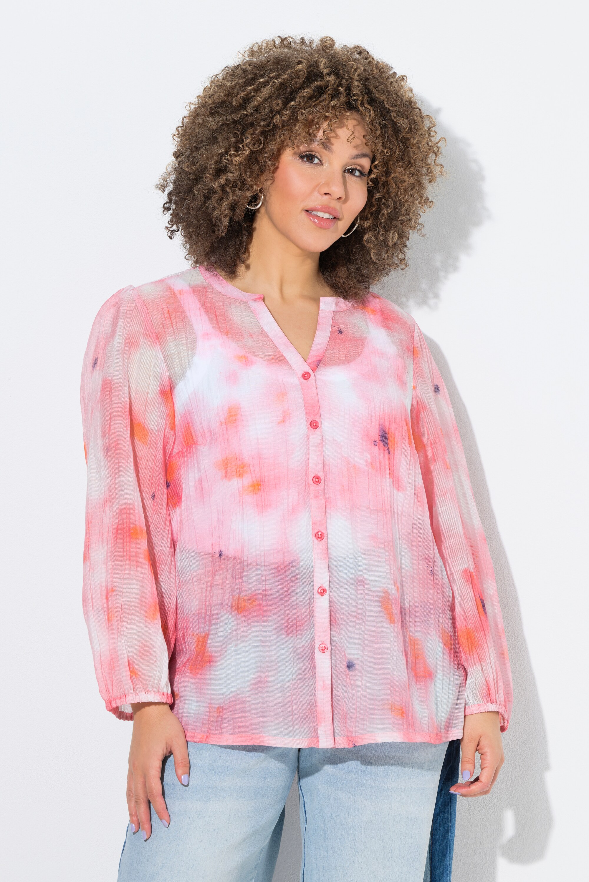 Blouse en mousseline motif batik, ULLA POPKEN