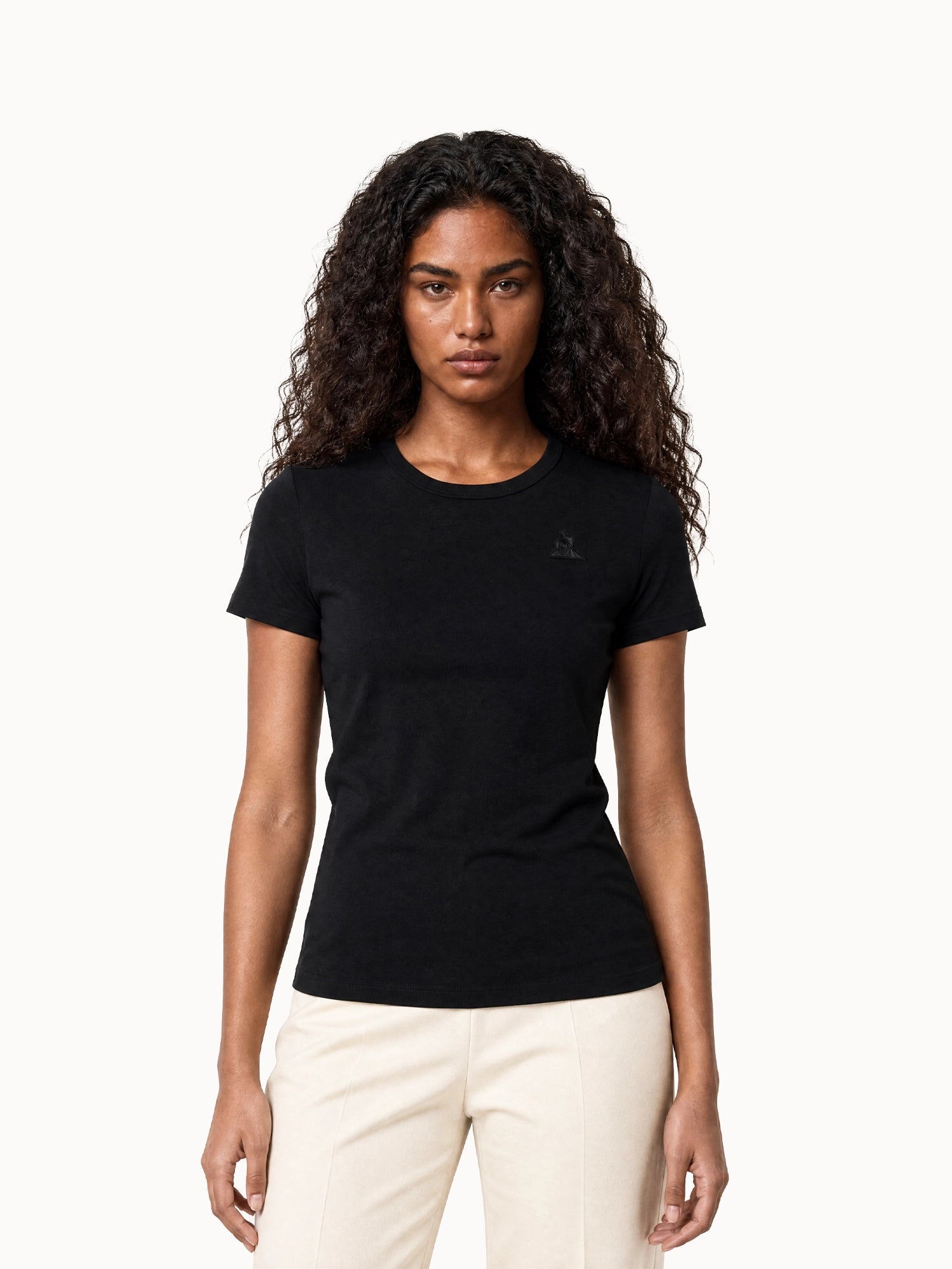 T-shirt Essentiel en jersey Essentiels ton/ton, LE COQ SPORTIF