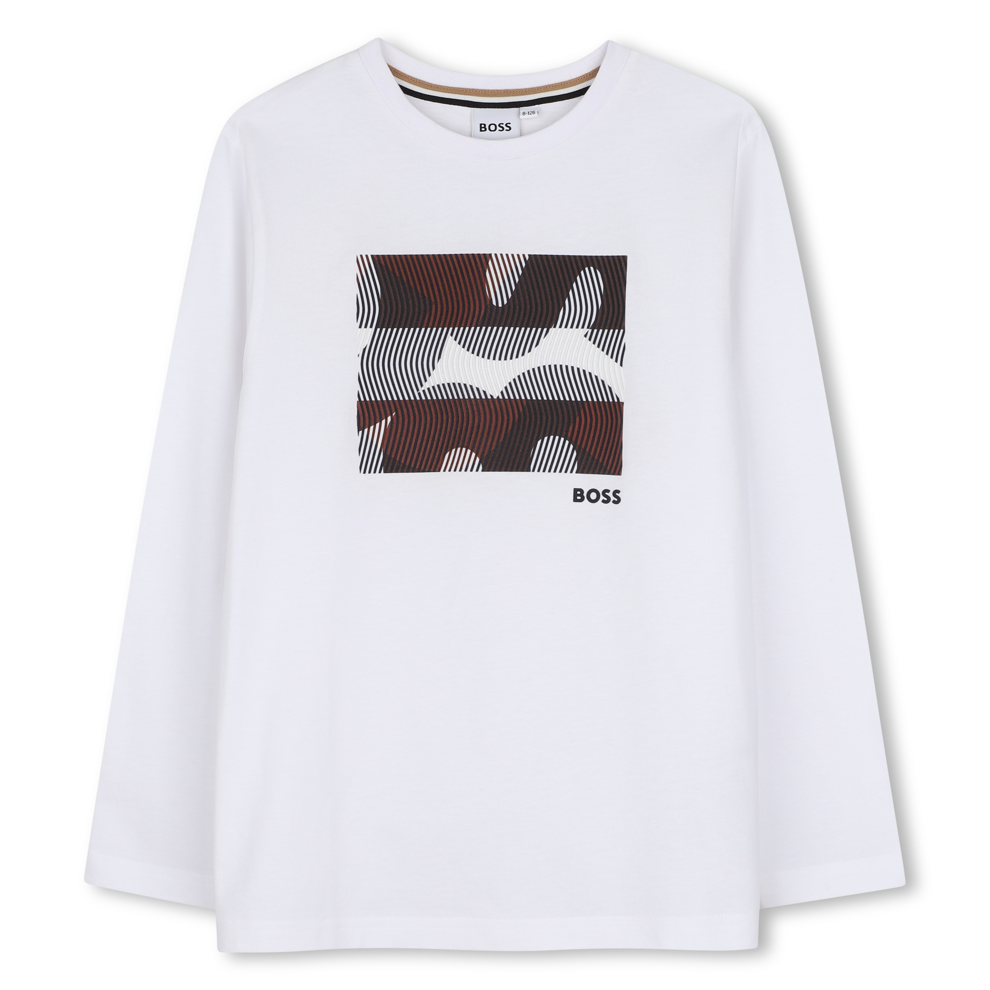 Tee-shirt manches longues, BOSS KIDSWEAR