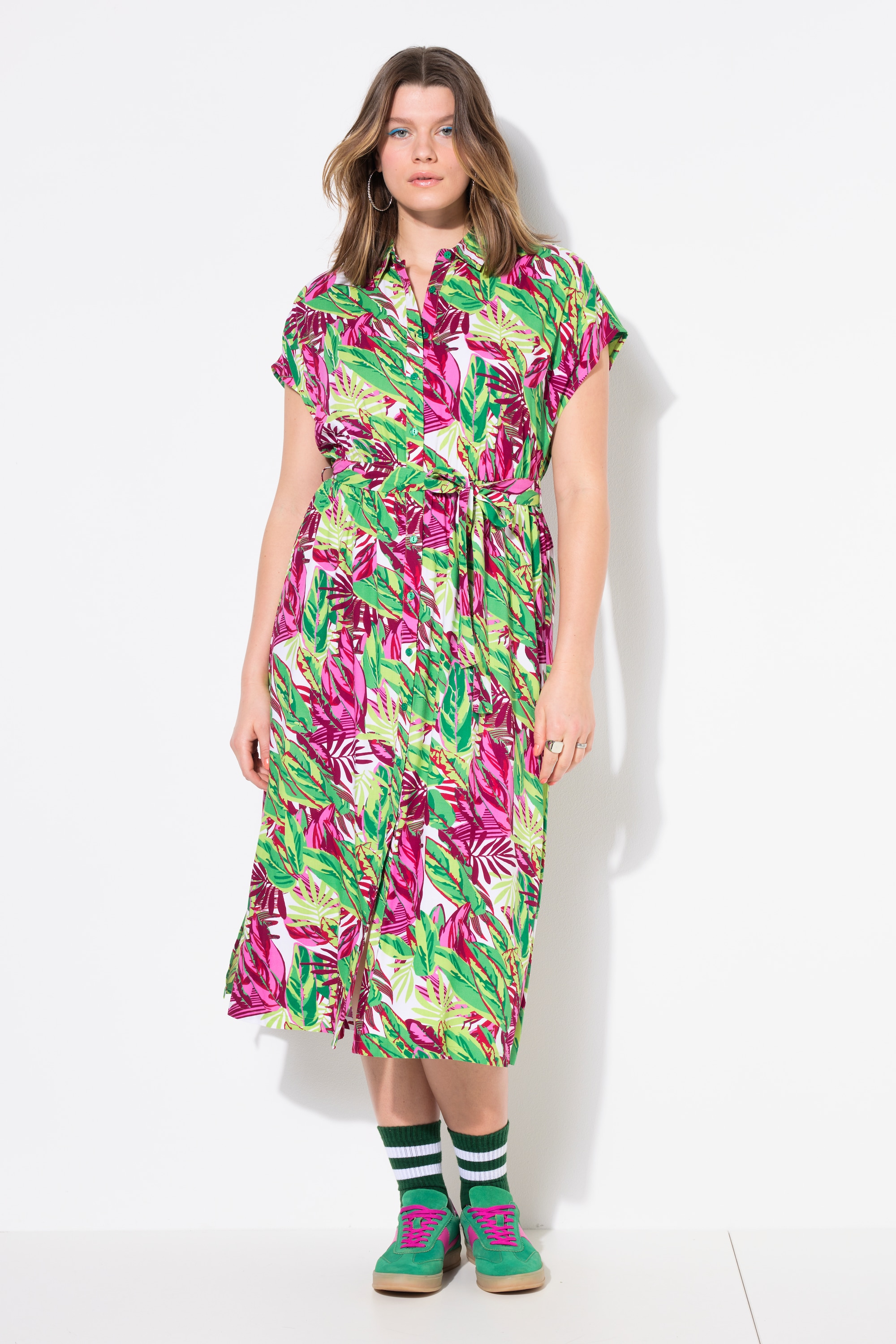 Robe maxi oversize, imprimé jungle, STUDIO UNTOLD