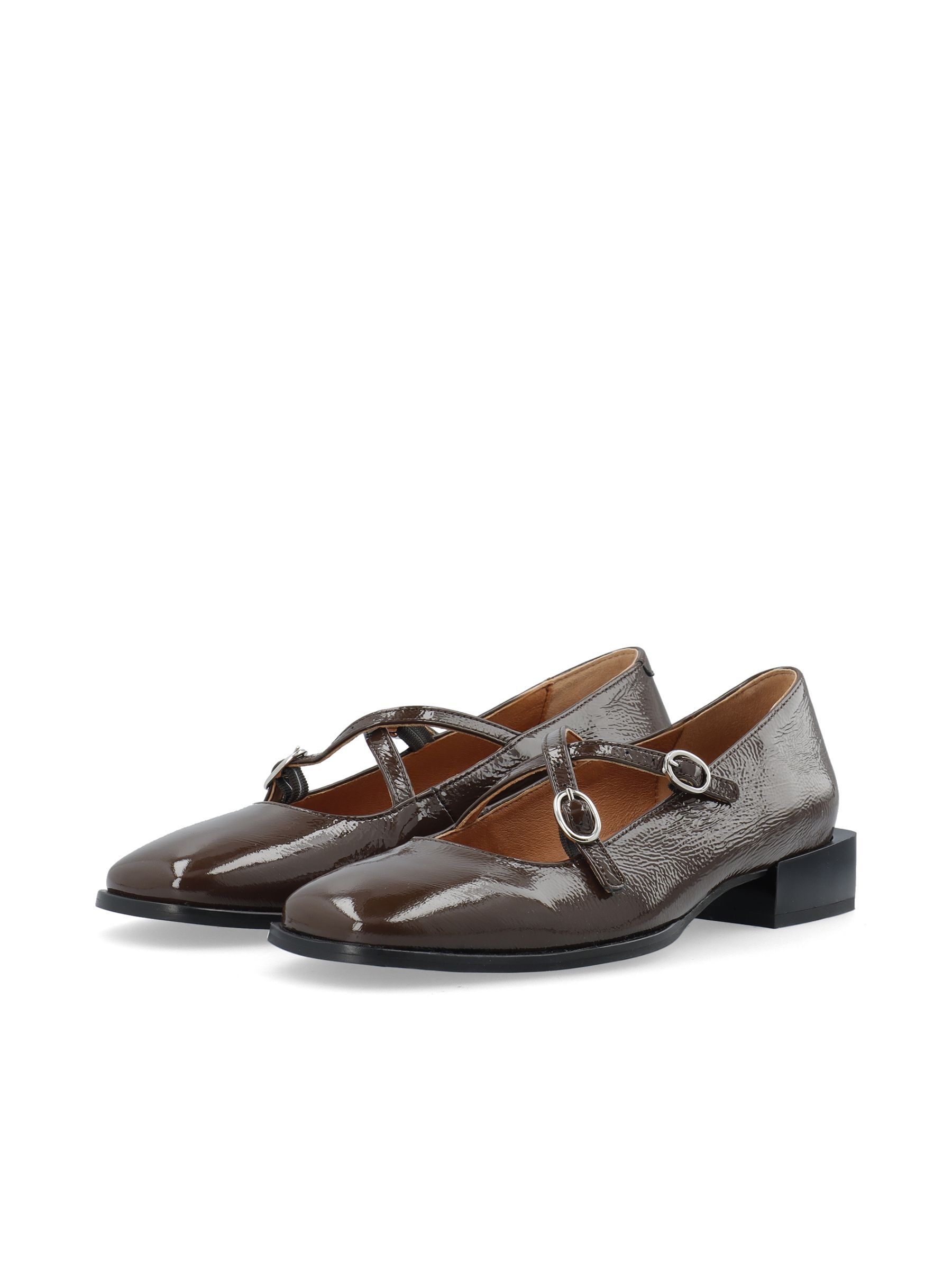 Chaussures Mary Jane, BIANCO
