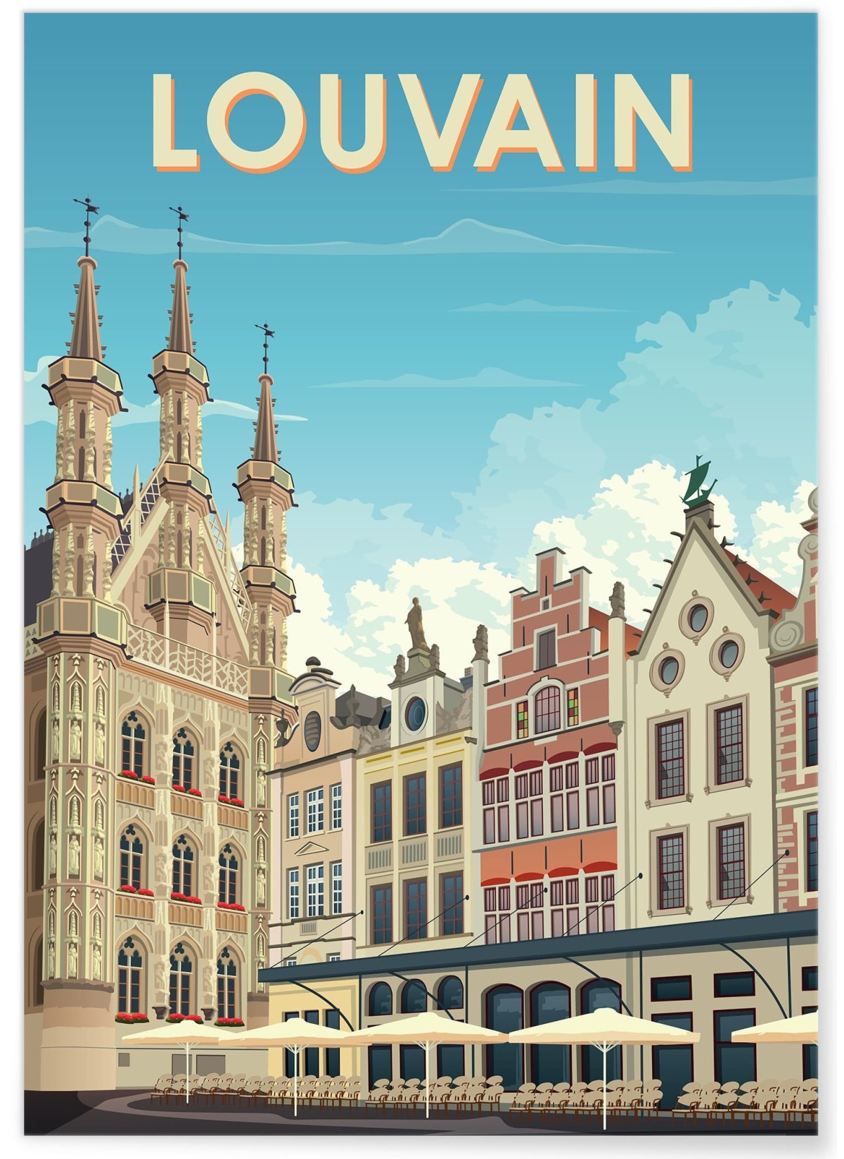 Affiche ville Louvain, L'AFFICHERIE
