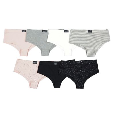 7er-Pack Shortys, Baumwolle LA REDOUTE COLLECTIONS