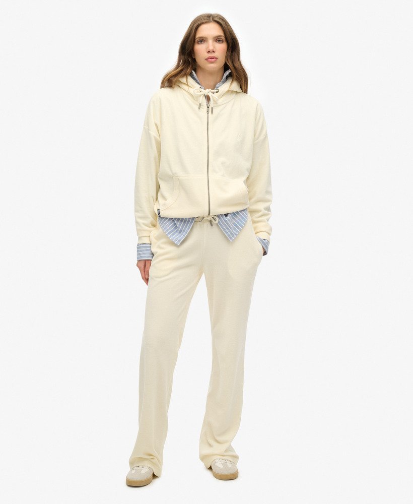 Pantalon de survêtement large en velours, SUPERDRY