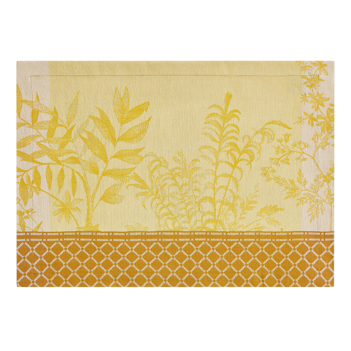 Set de table en Coton, JARDIN D'EDEN, LE JACQUARD FRANCAIS