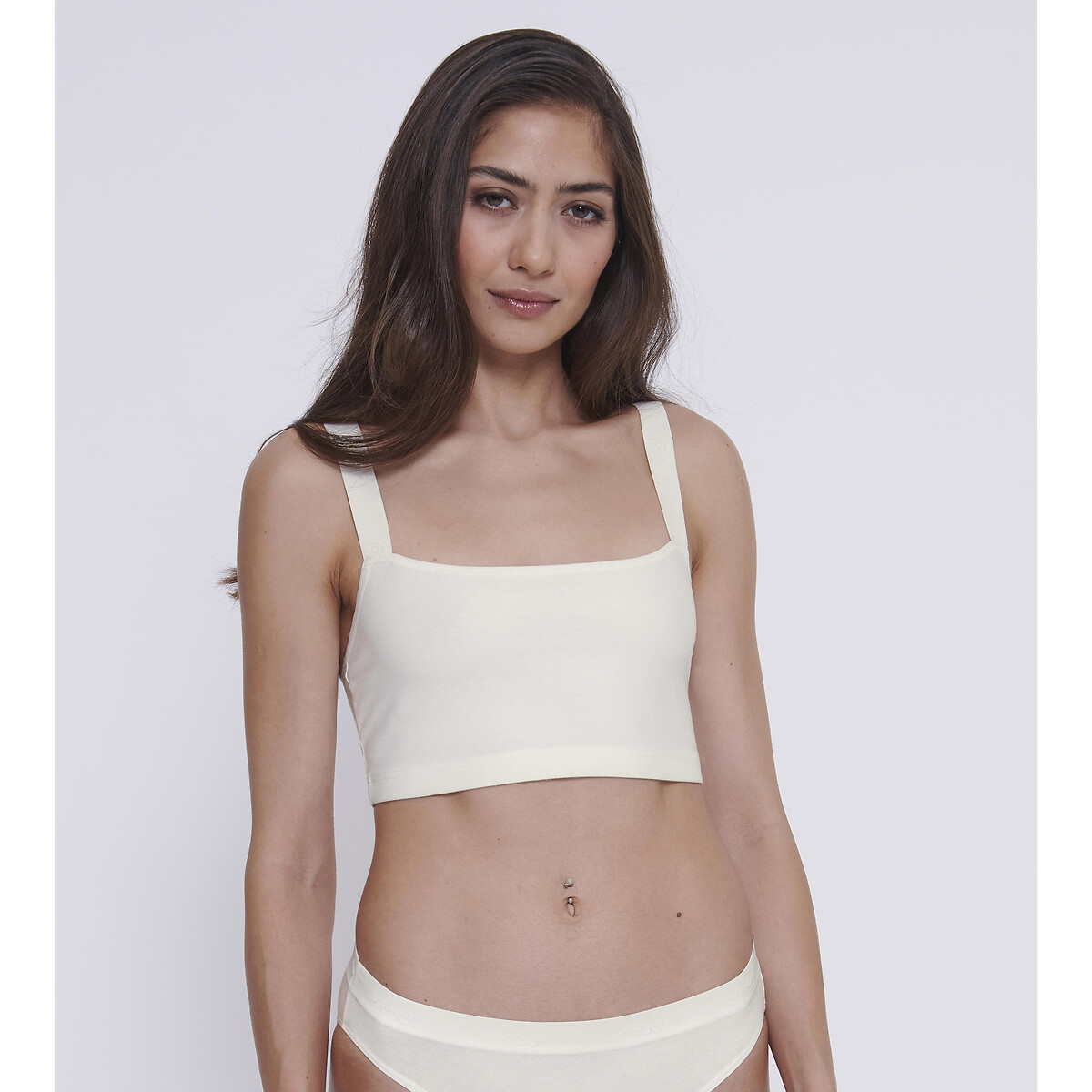 Image of Go Casual Bralette in Cotton Mix