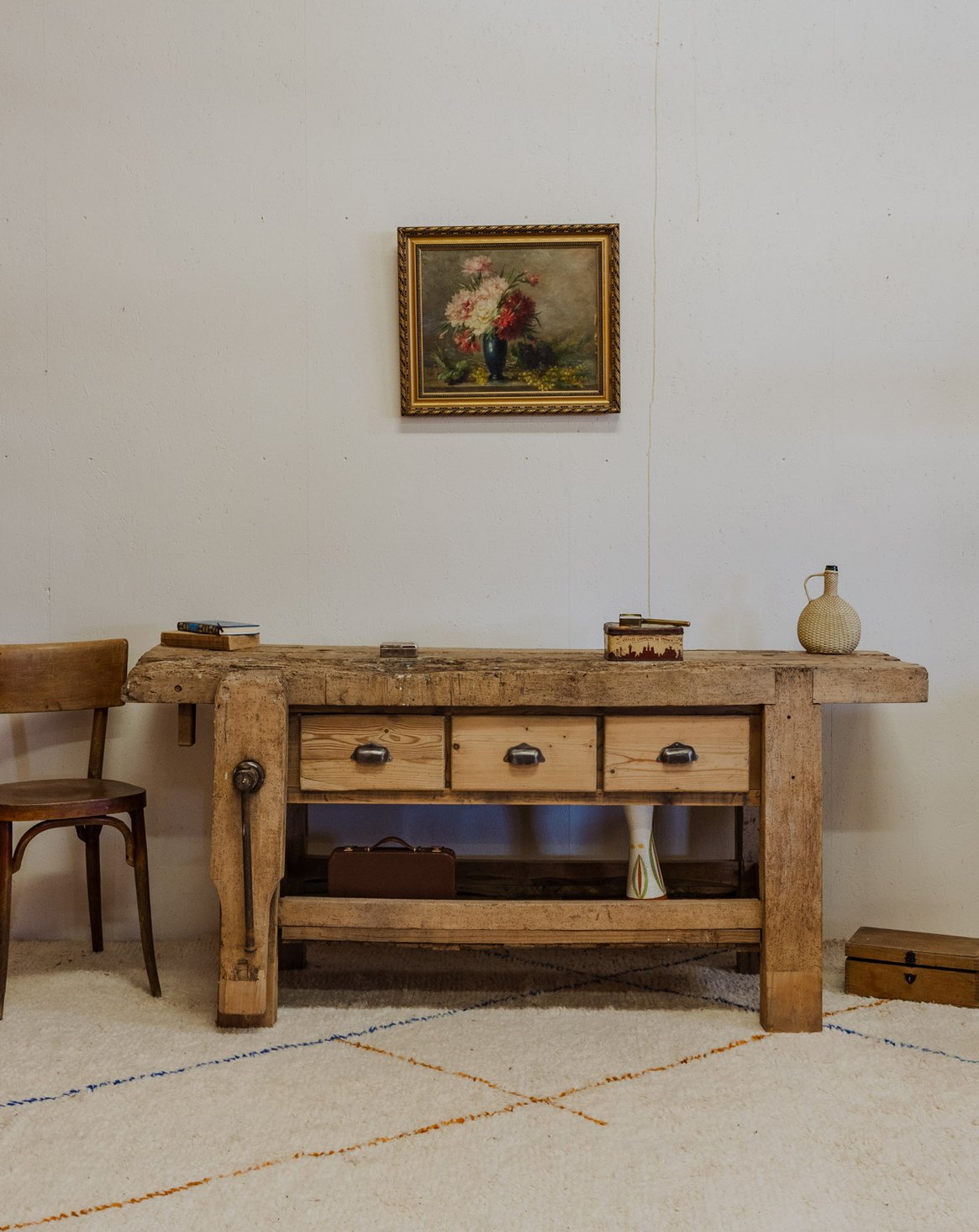 Etabli en bois Fernand N°256 - Bon état, DEBONGOUT