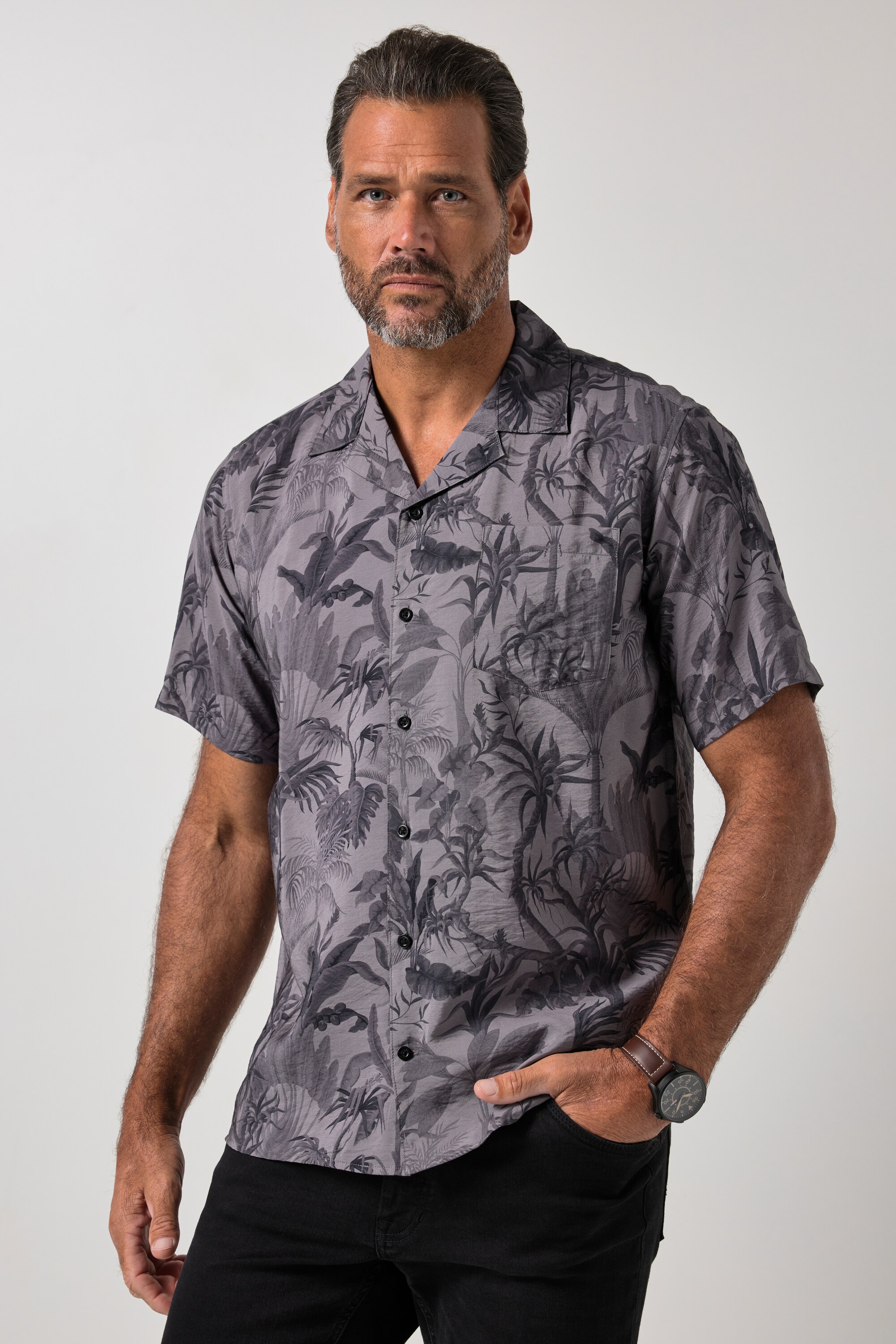 Chemise ultra-légère, imprimé all-over, JP1880