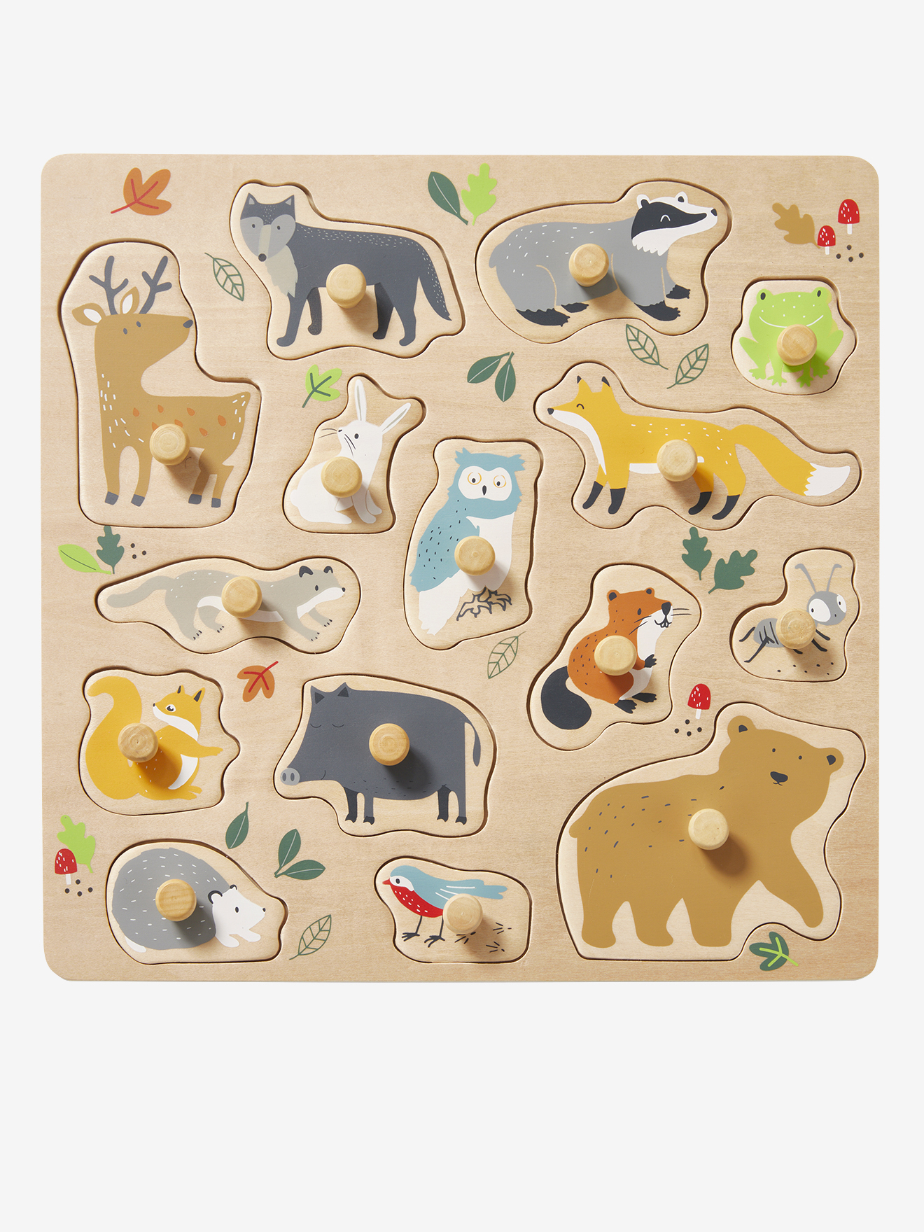 Puzzle boutons Classe verte, VERTBAUDET
