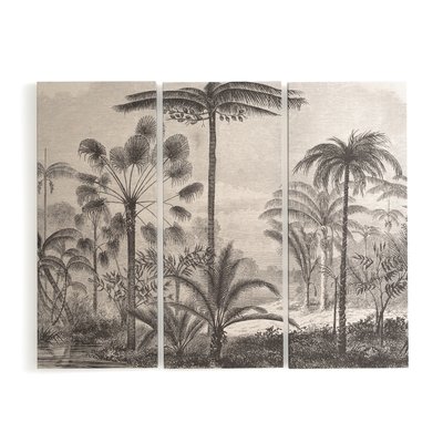 Set of 3 Wekoso Tropical Printed Linen Canvases LA REDOUTE INTERIEURS