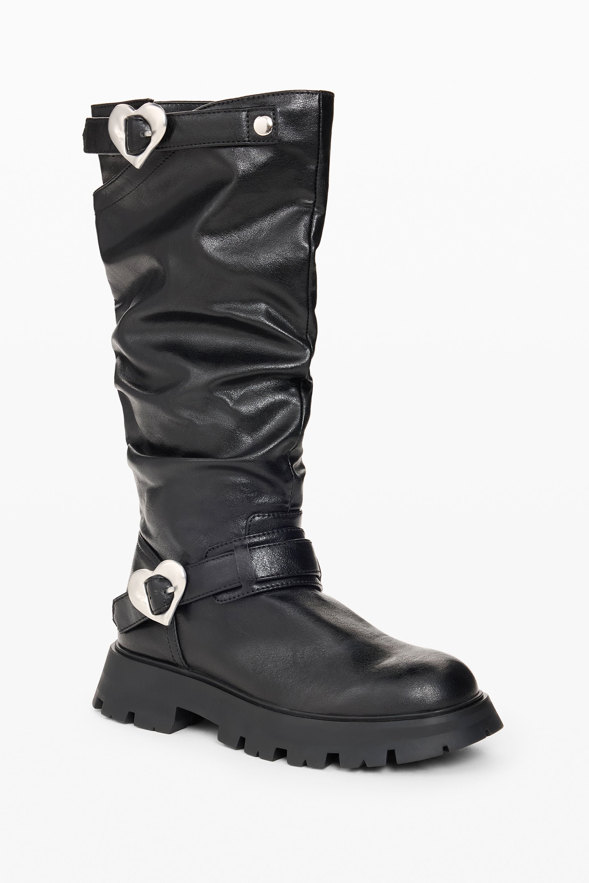 Bottes Biker Cœur, DESIGUAL
