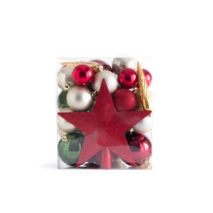 Caspar Box of 33 Christmas Bauble Decorations LA REDOUTE INTERIEURS image
