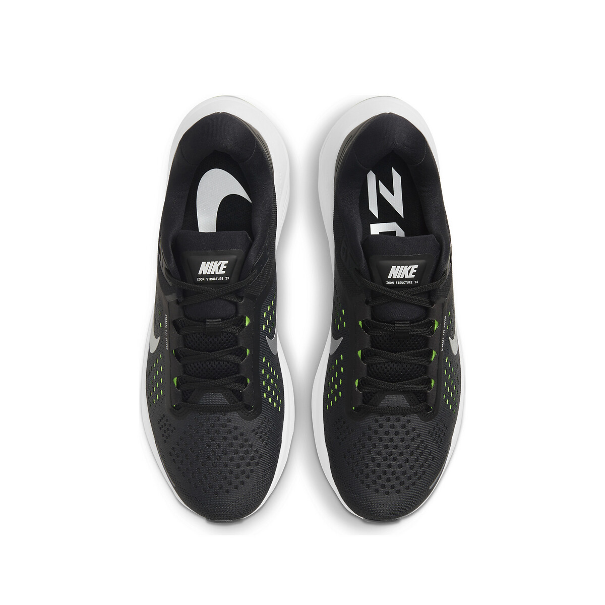 Air zoom structure 23 trainers , black, Nike | La Redoute
