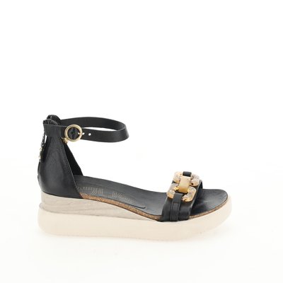 Leather Wedge Sandals MJUS
