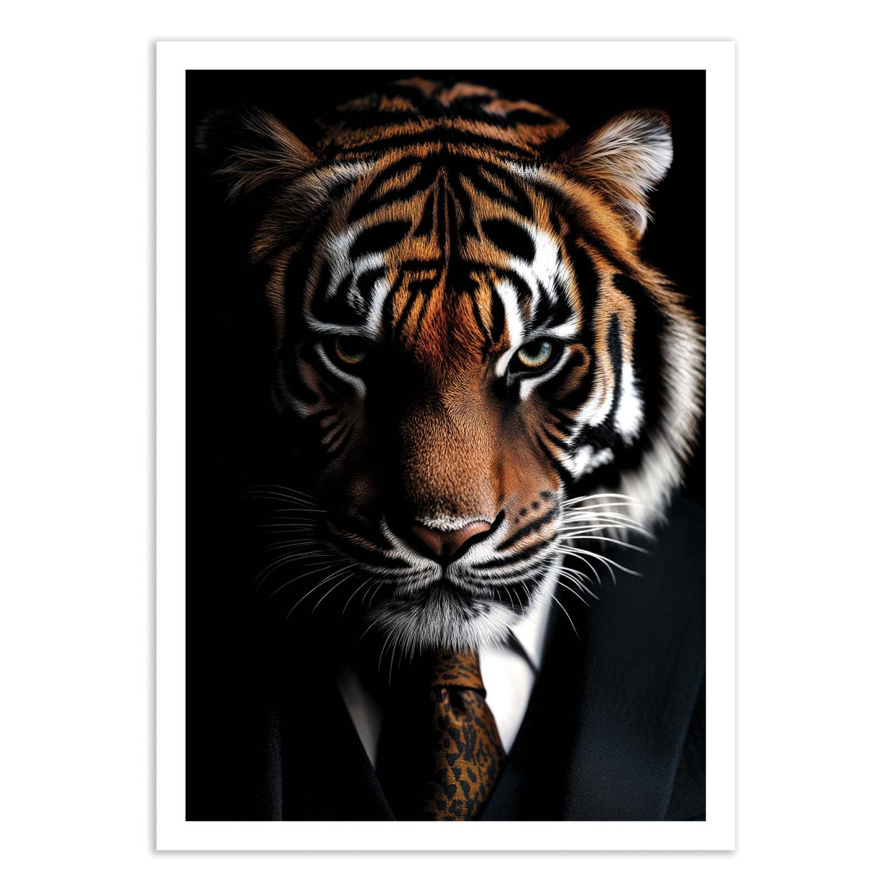 Affiche d'art - Tiger Wild Suits - Philippe Hugonnard, WALL EDITIONS