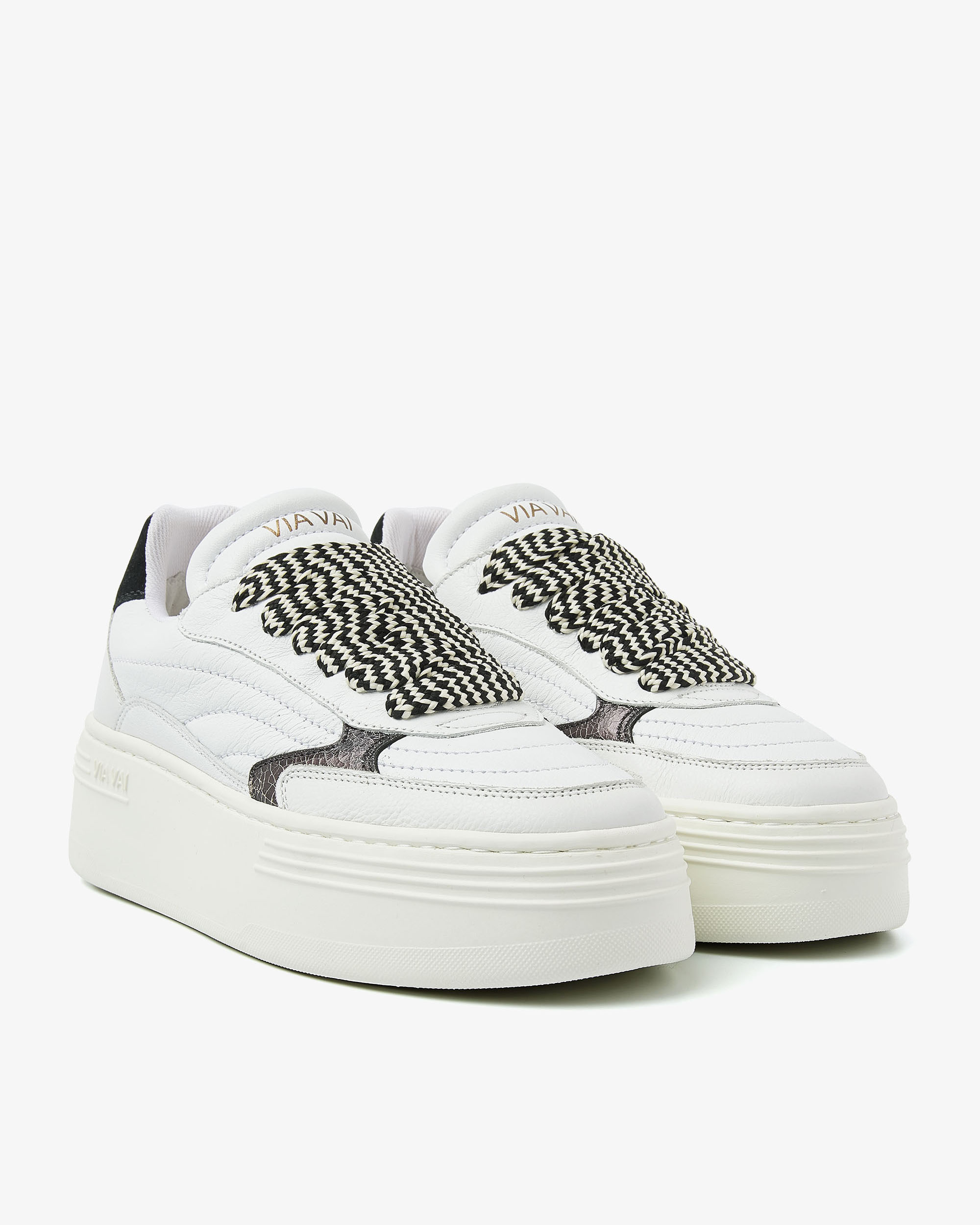 Baskets en cuir ISA JOSIE, VIA VAI