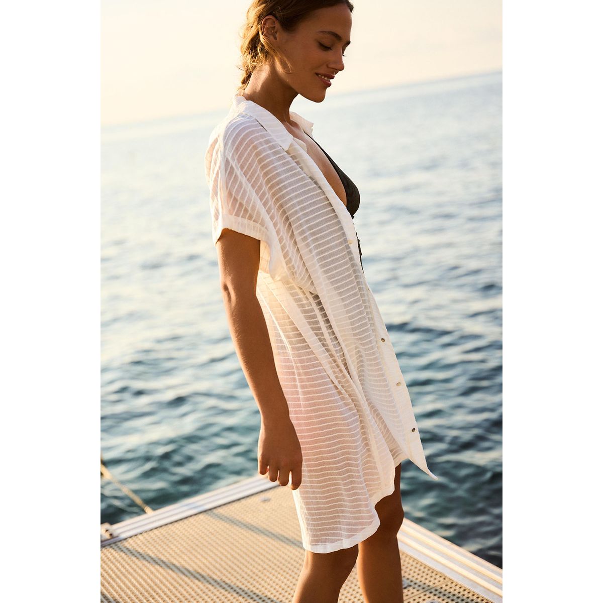 Chemise de best sale plage femme