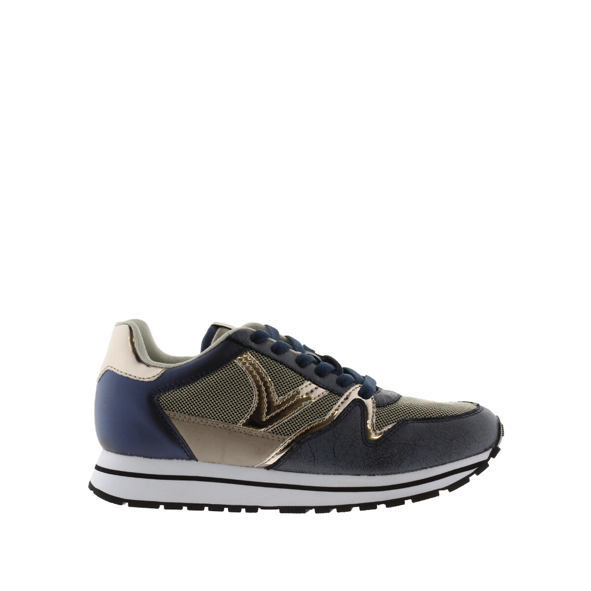 Baskets cometa rejilla metal bleu Victoria La Redoute