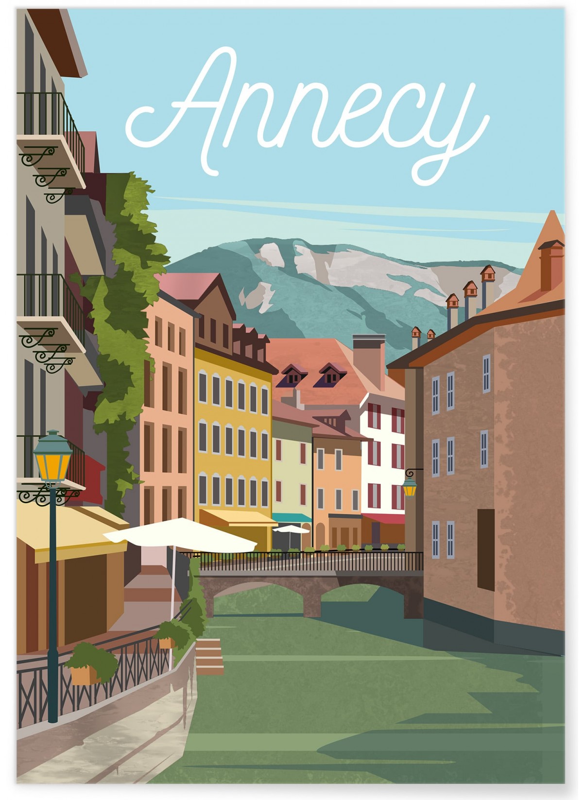 Affiche ville Annecy 2, L'AFFICHERIE